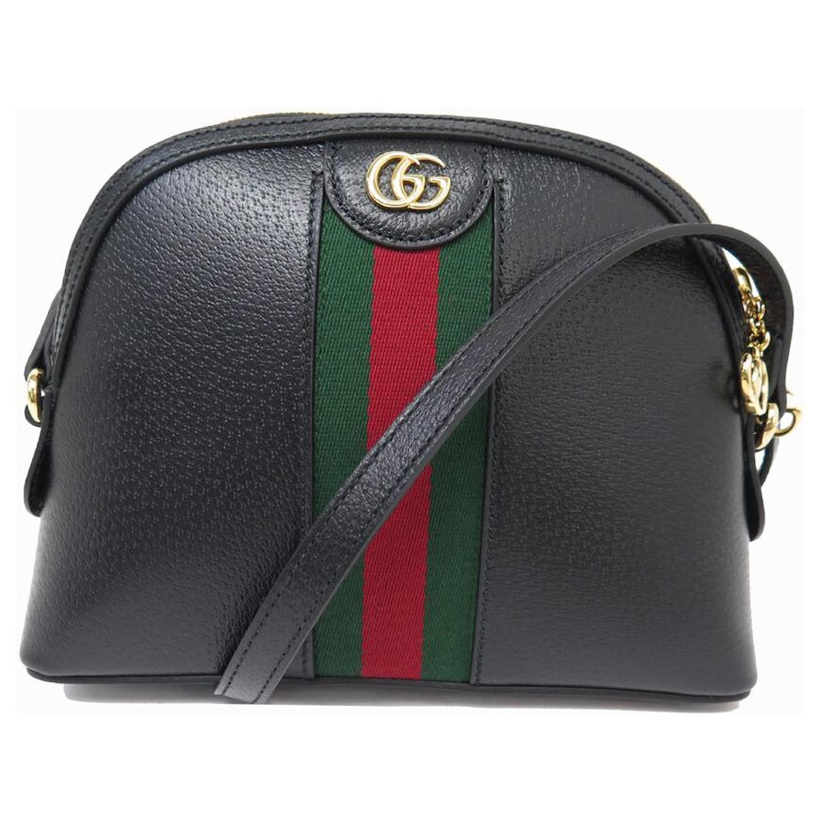 GUCCI☆OPHIDIA ショルダーバッグ☆719881 NINE GUCCI OPHIDIA WEB STRAP HANDBAG 719881 GRAINED LEATHER
