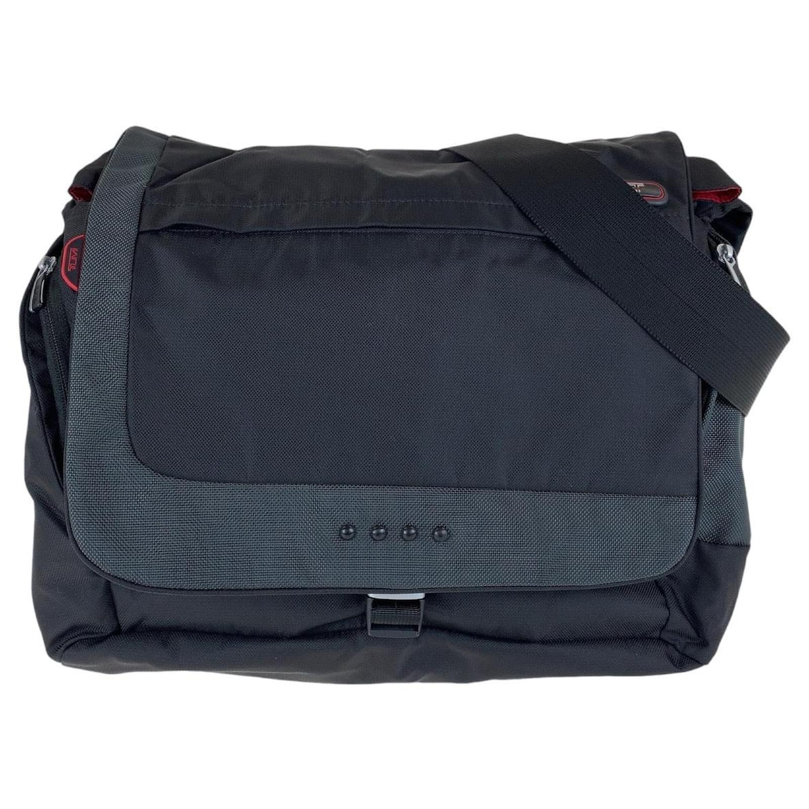 Tumi canvas messenger bag sale