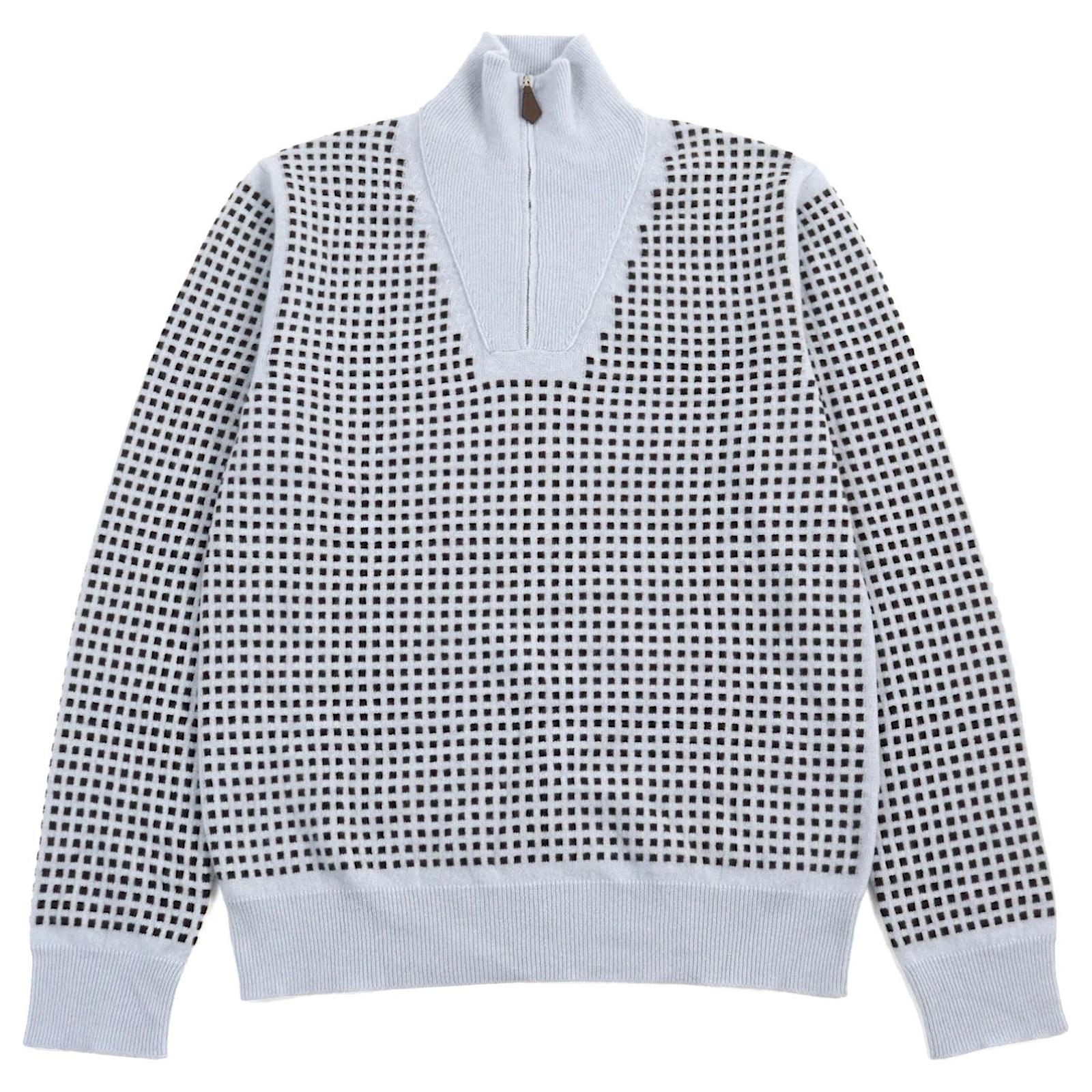 トップス Hermes Cashmere Half Zip Knitwear Hermes Cashmere Half Zip Knitwear 【公式通販】