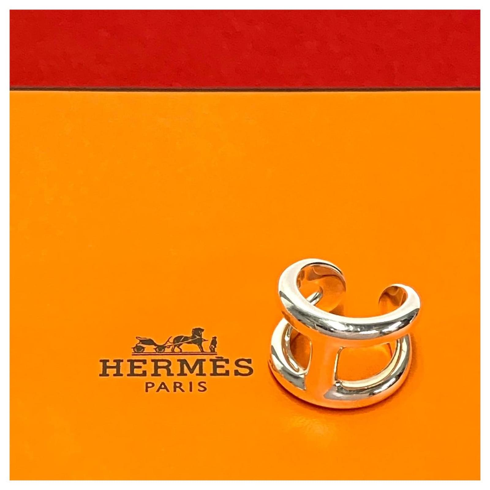 Collector Square Bague Osmose Hermes Occasion Argent 925 Hermes Bague  Osmose Ring Hermès Bague En Argent 925