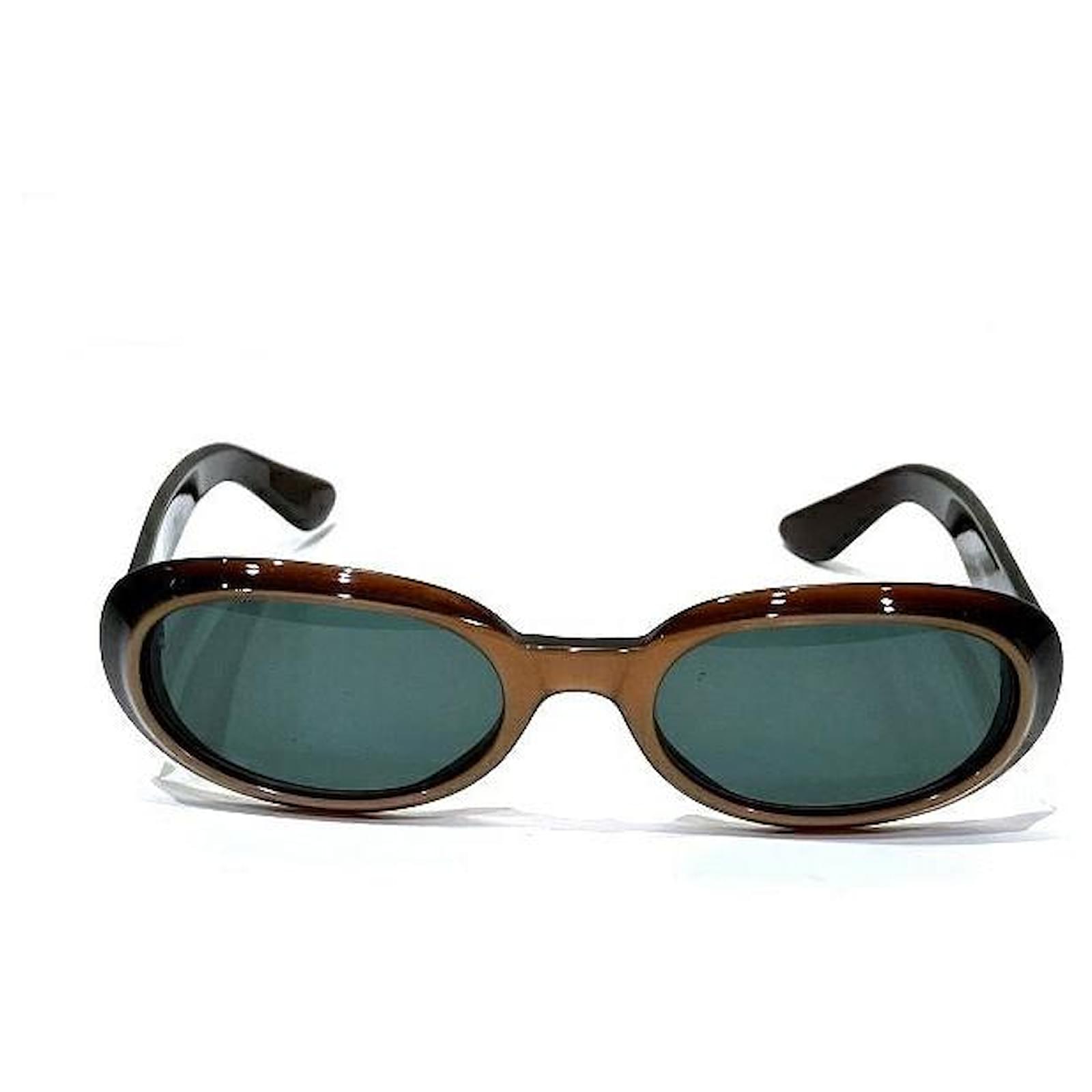 GUCCI オーバル サングラス ブラウン GG2419 luxury-women-gucci-used-
