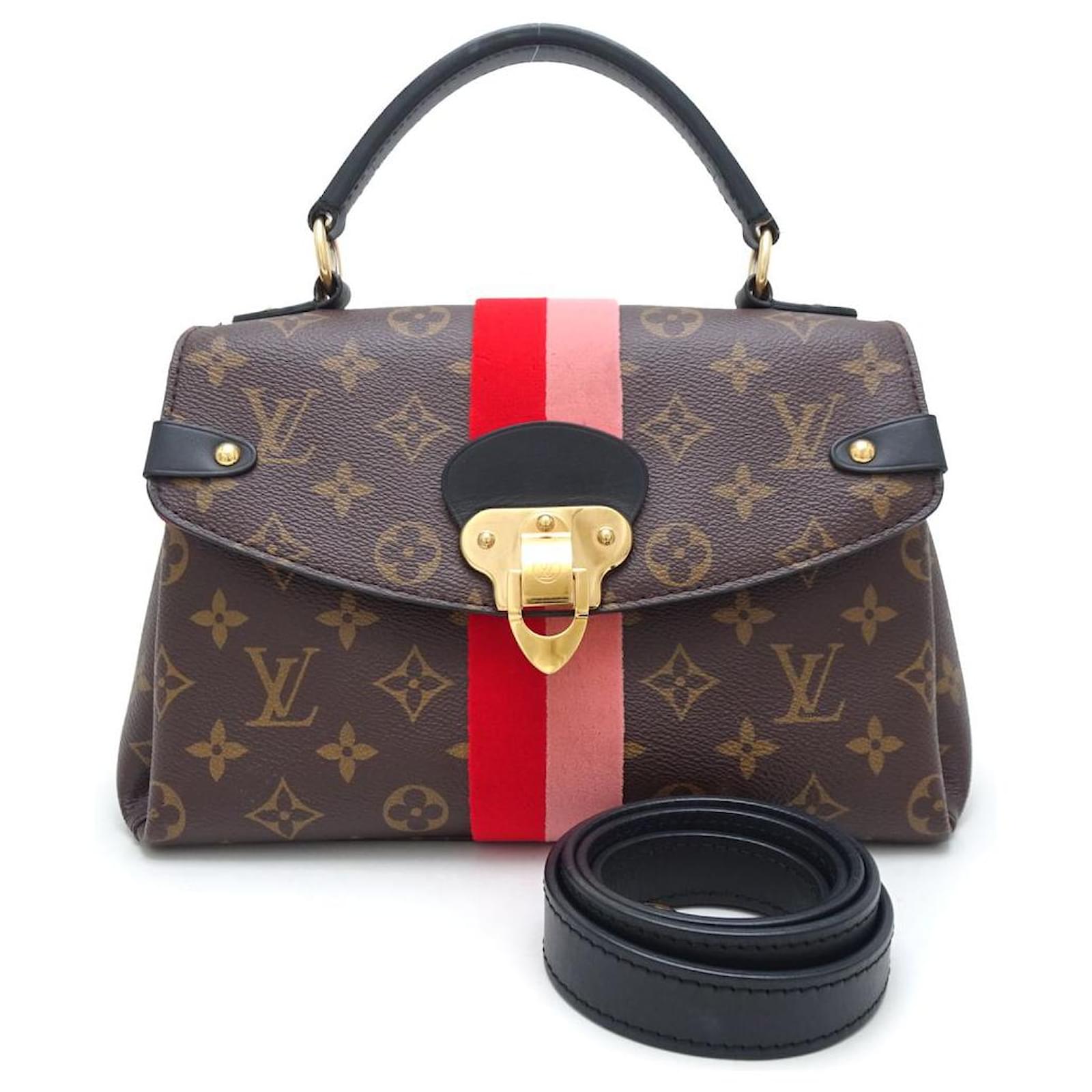 Sac 2Way Georges BB Monogram Louis Vuitton M43866 Toile Rouge ref