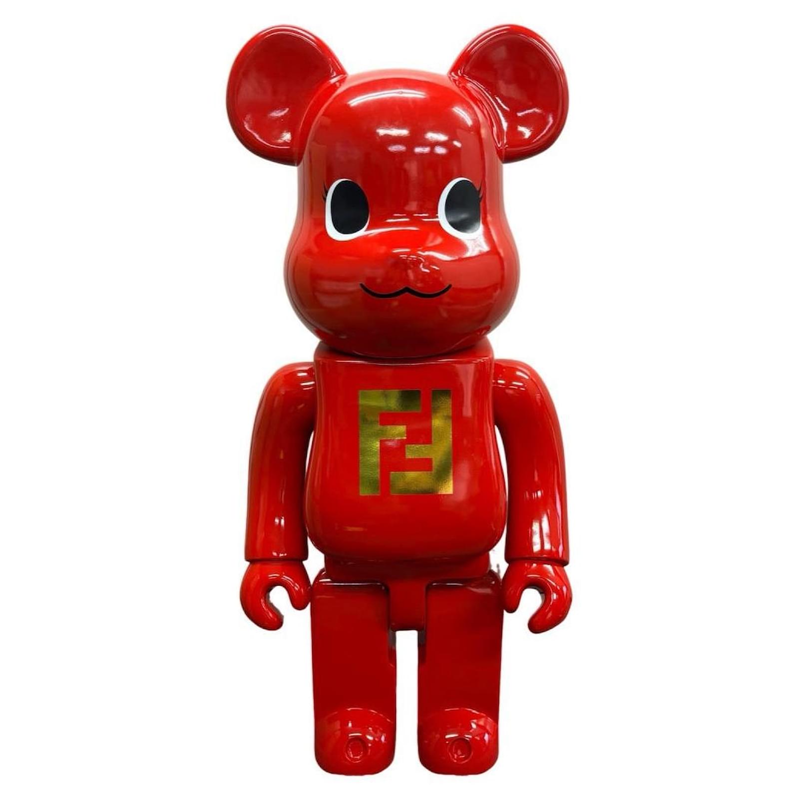 Fendi AUTHENTIC FENDI 2000% Bearbrick Figure I1-00003 Limited Red