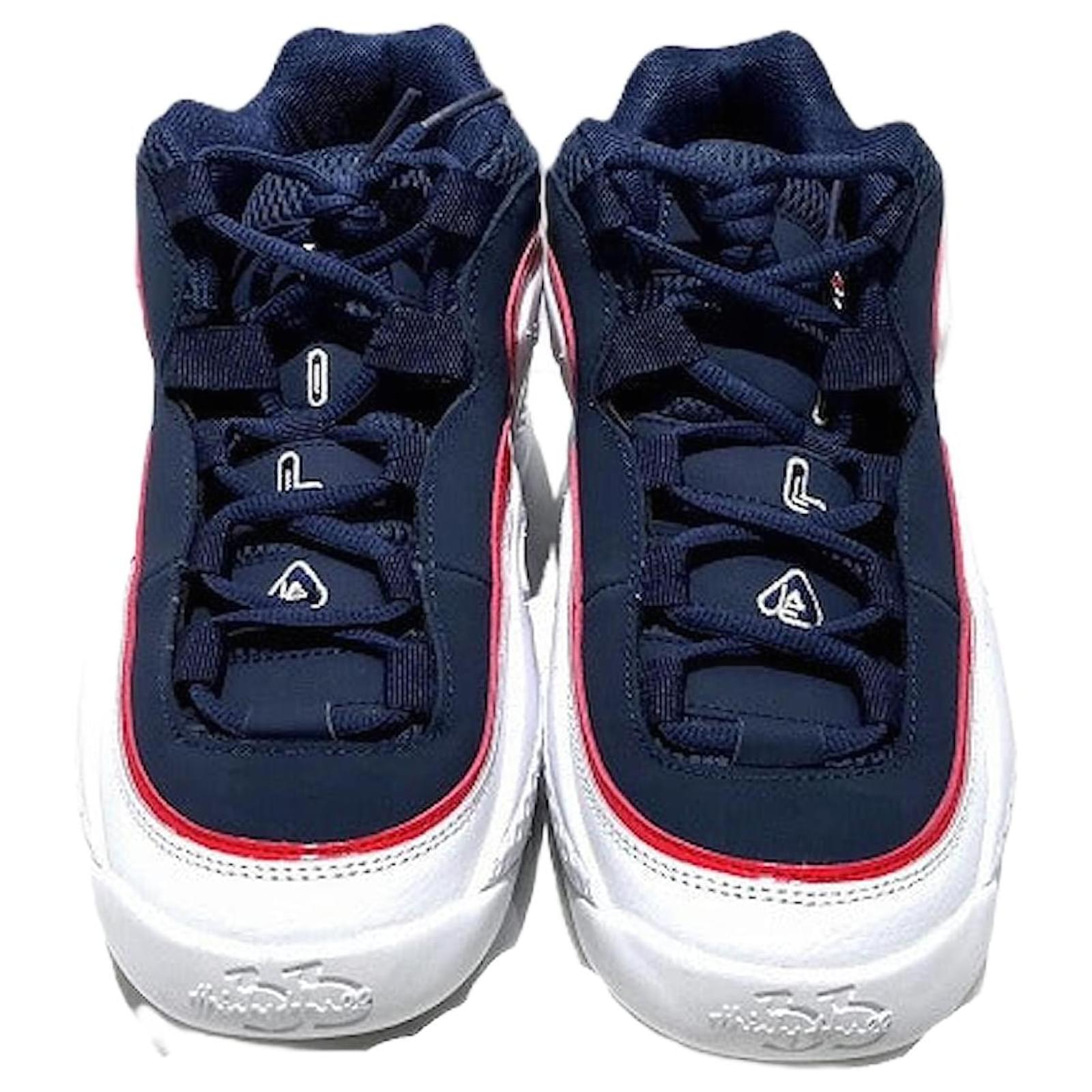 Fila Grant Hill Basket Fila Bleu Blanc Rouge Autre Marque Baskets
