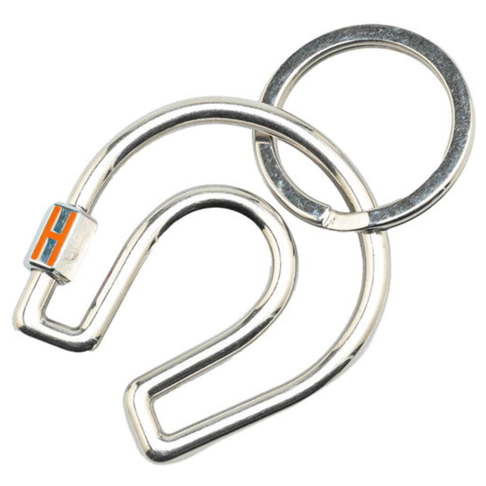HERMES∽Porte-cles Fer a Chevallフェールアシュバル∽パリ速達 HERMES キーリング フェール ア シュヴァル Fer a Cheva
