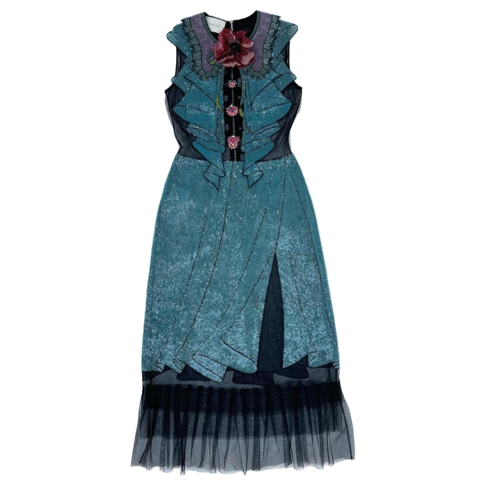 Gucci Dresses Multiple colors Polyamide ref.JC1816876 (Sold) - Joli Closet