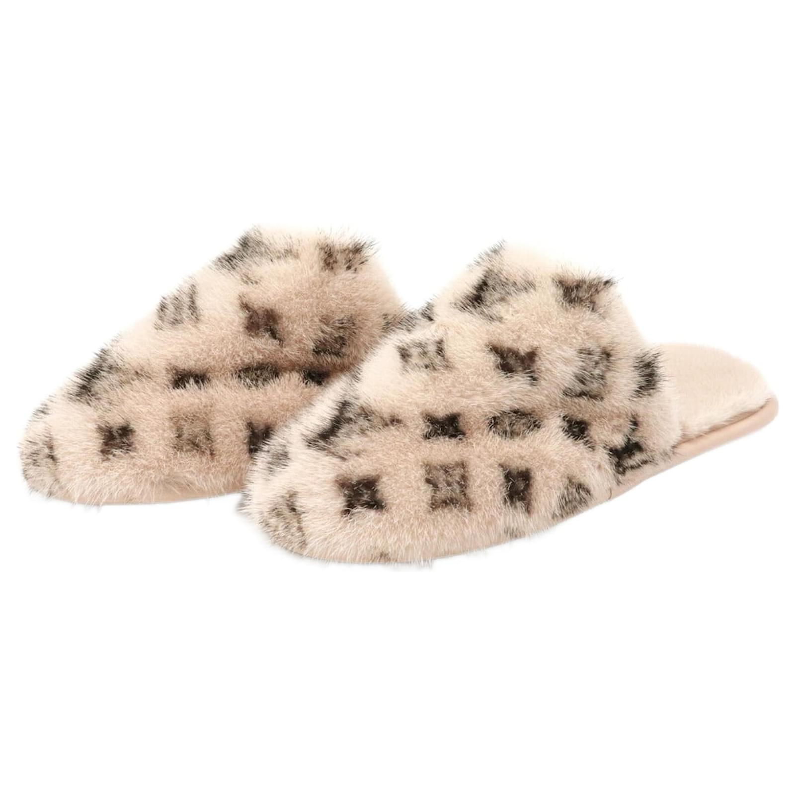 Ciabatte Visone Louis Vuitton Louis Vuitton Pantofole Pantofole In