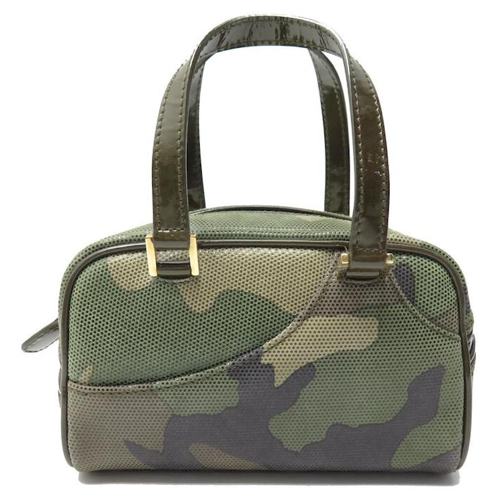バッグ Dior camo mini band bag galliano Rare Christian Dior By John Galliano mini Camouflage Bag