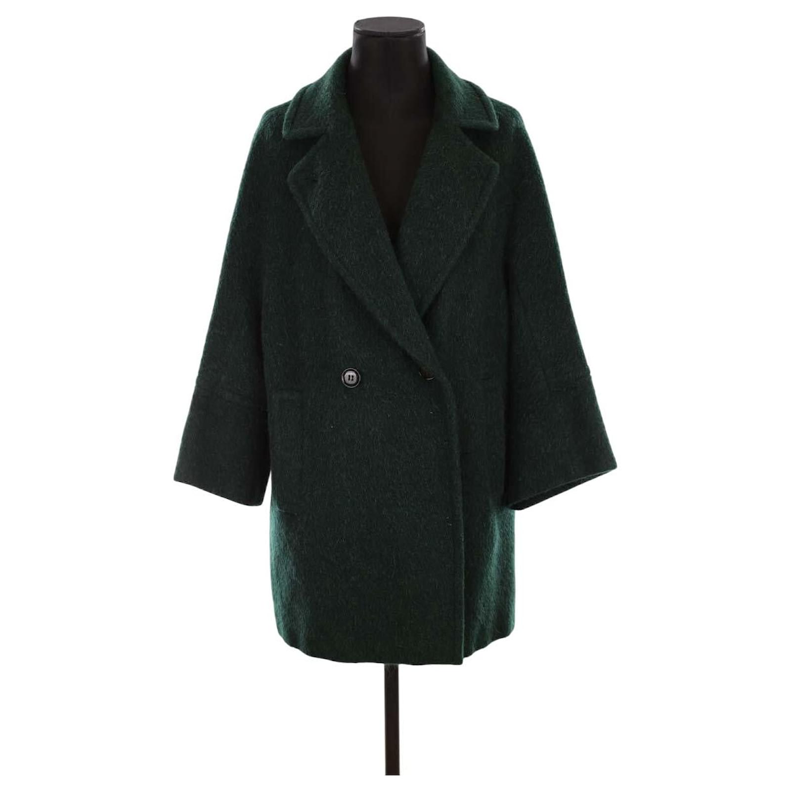Max Mara Women's Coat Verna Green