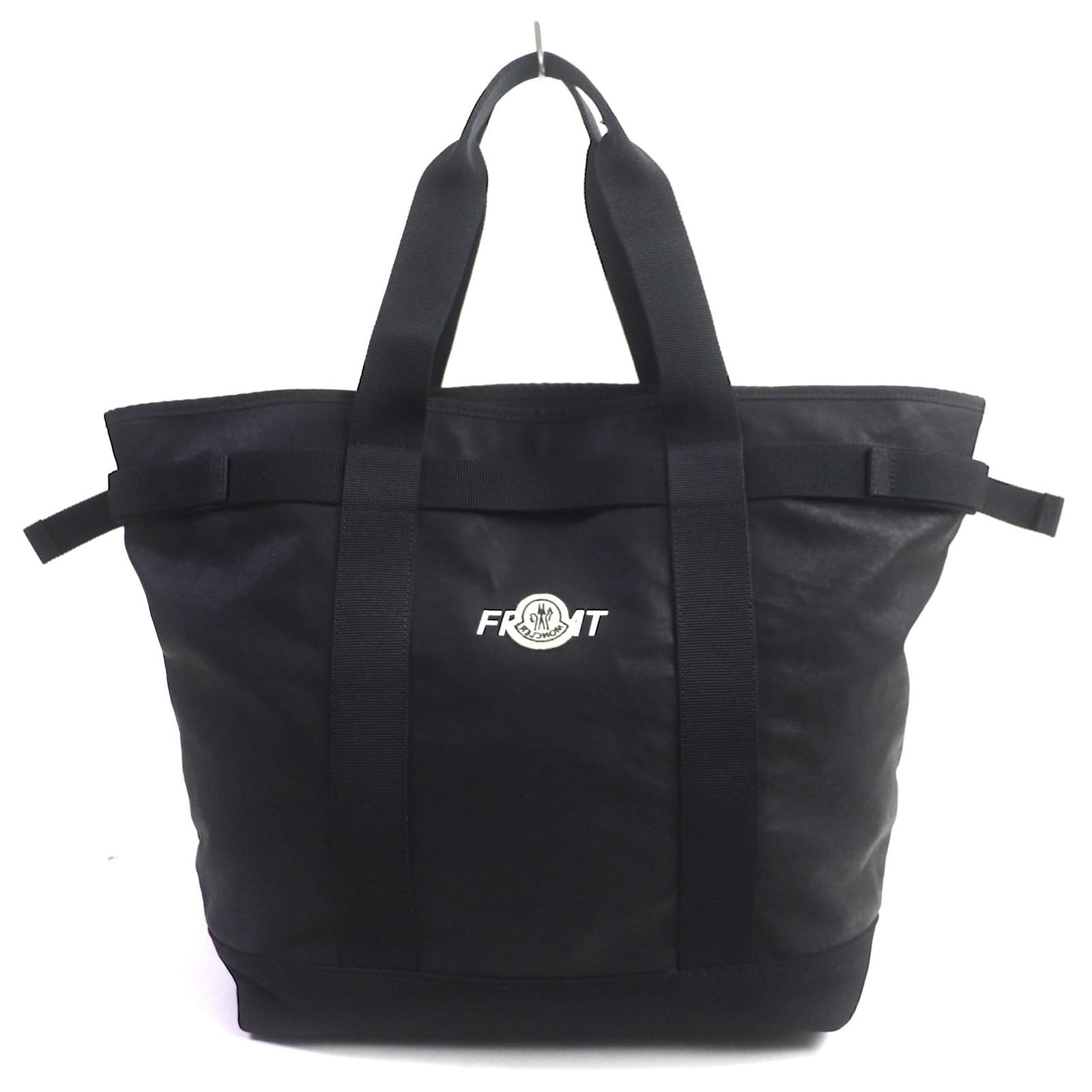 MONCLER GENIUS Fragment Tote Bag Black Cotton ref.1825616 - Joli