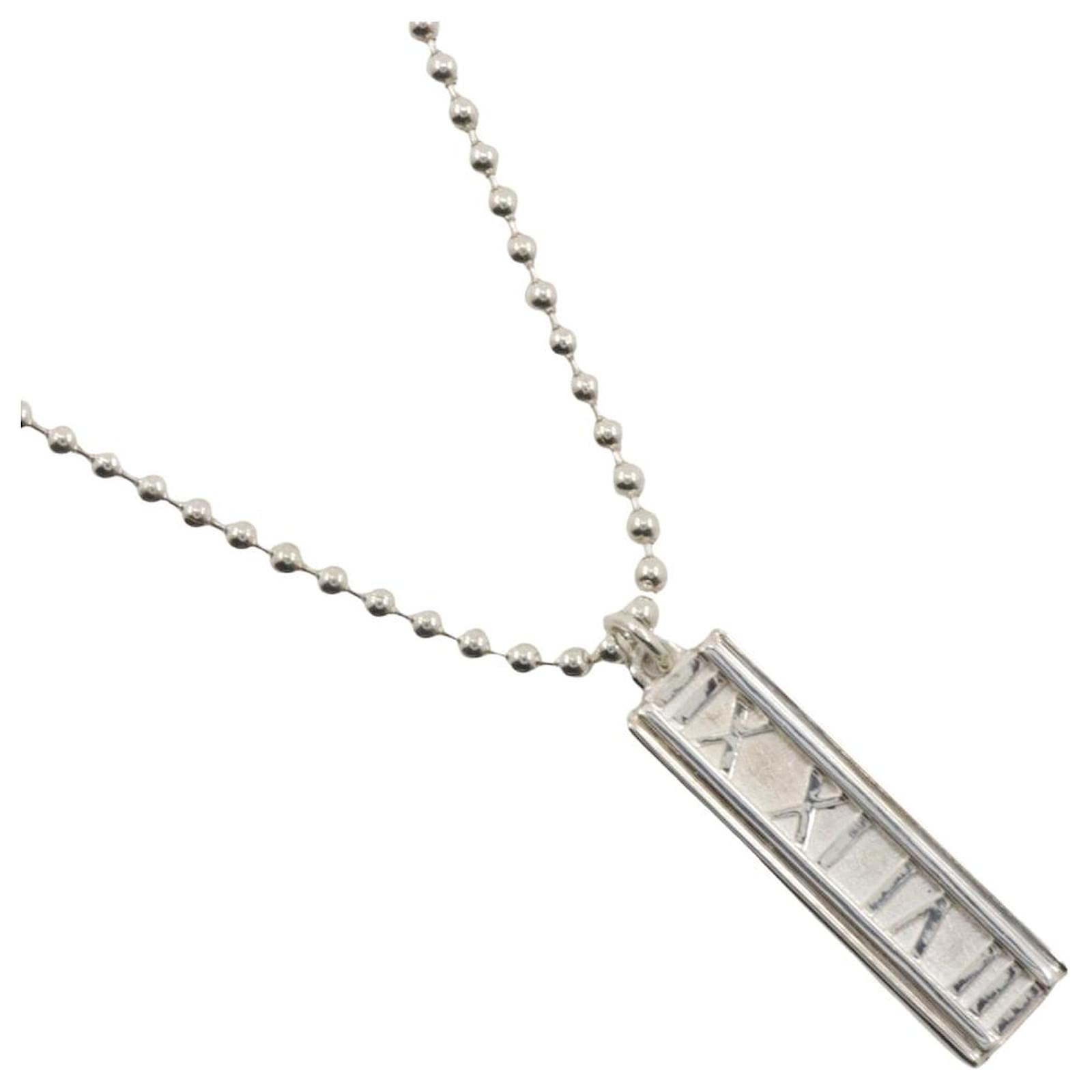 Tiffany atlas bar necklace hotsell