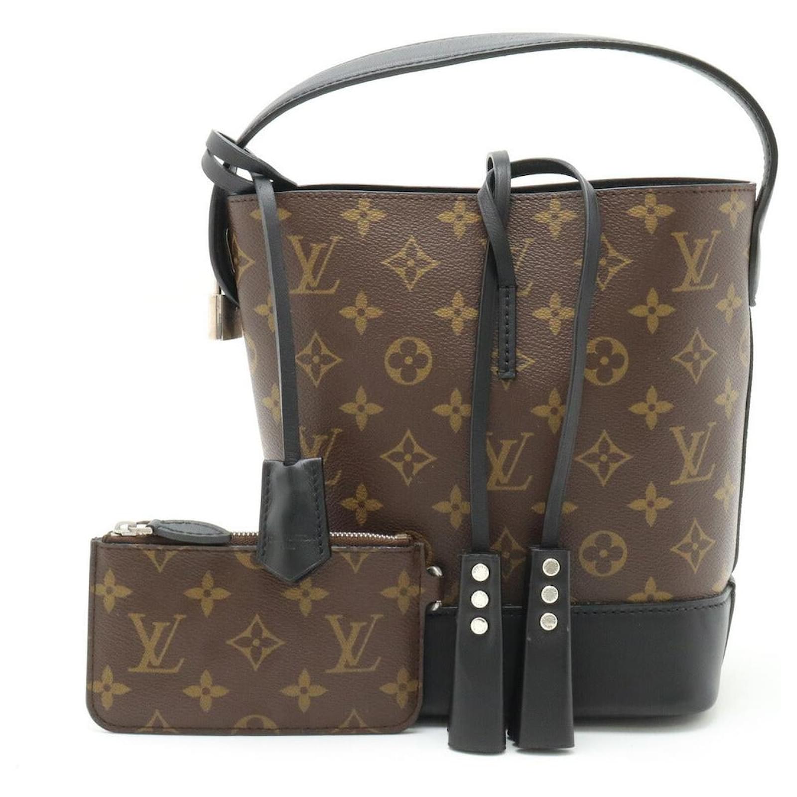 Borsa a mano Monogram NN14 di Louis Vuitton Nero Tela