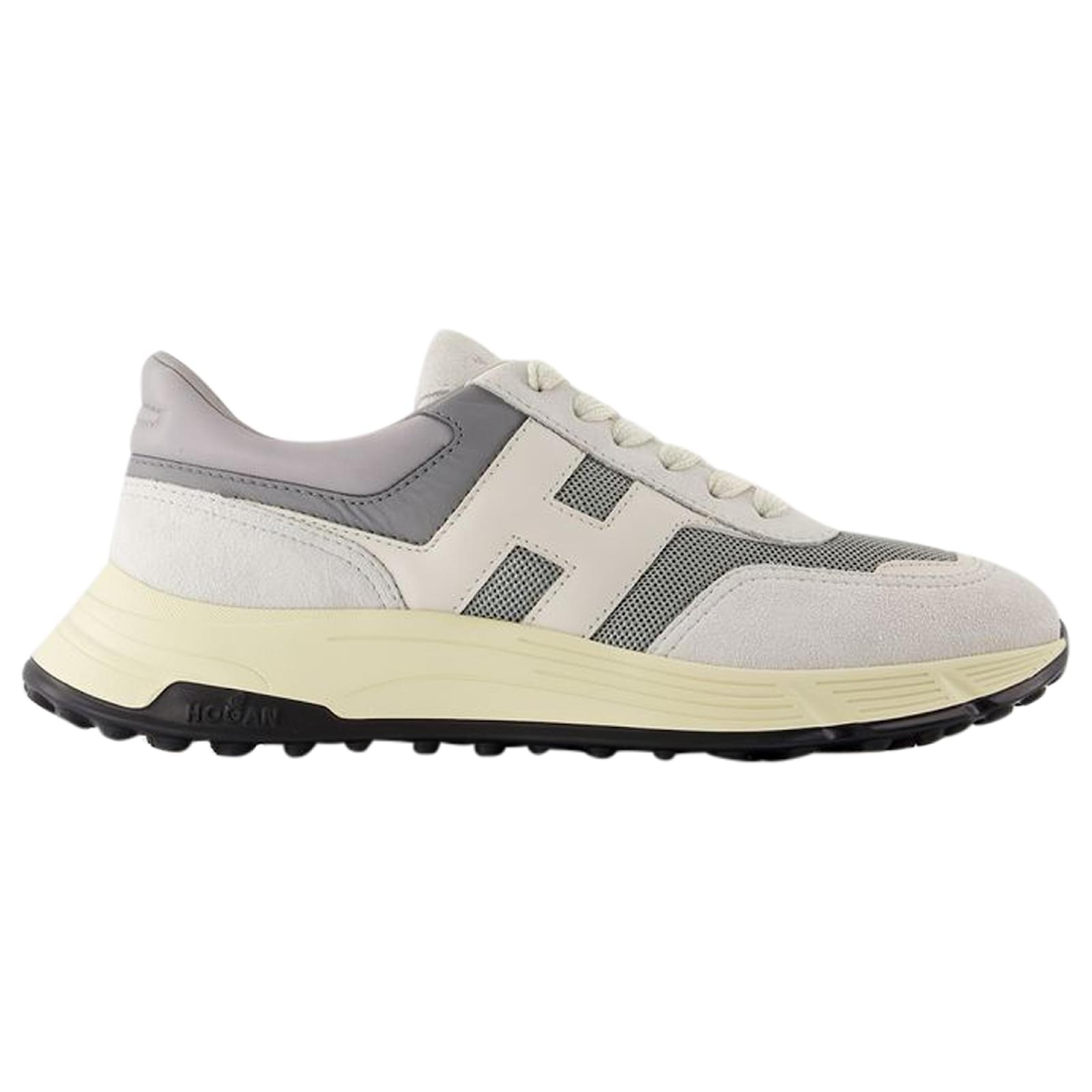 Hogan Hyperlight Sneakers - Hogan - Leather - White Pony