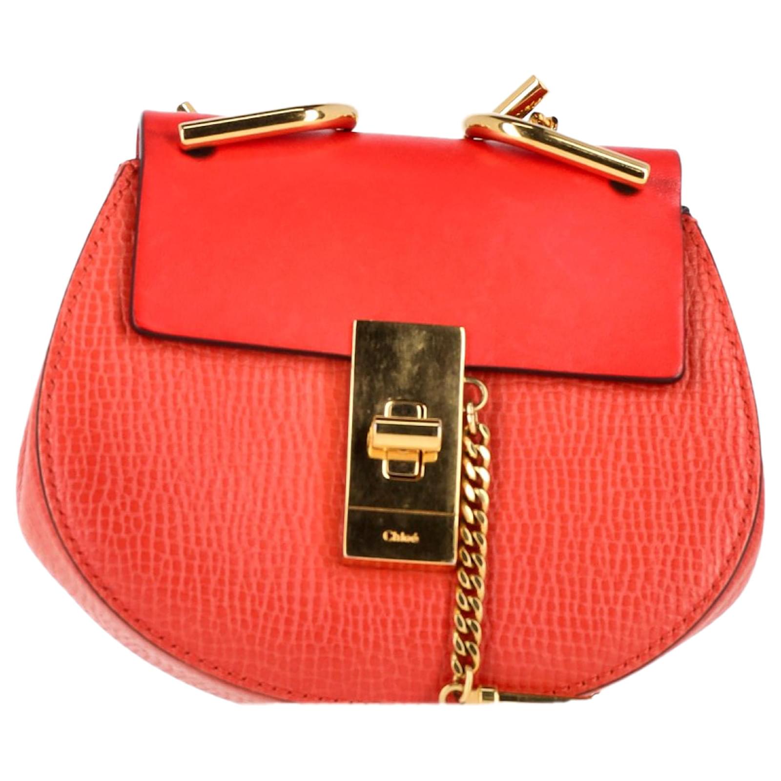 Chloe Mini Drew Tracolla Chloe Chloe Borsetta CHLOÉ Tan Women's