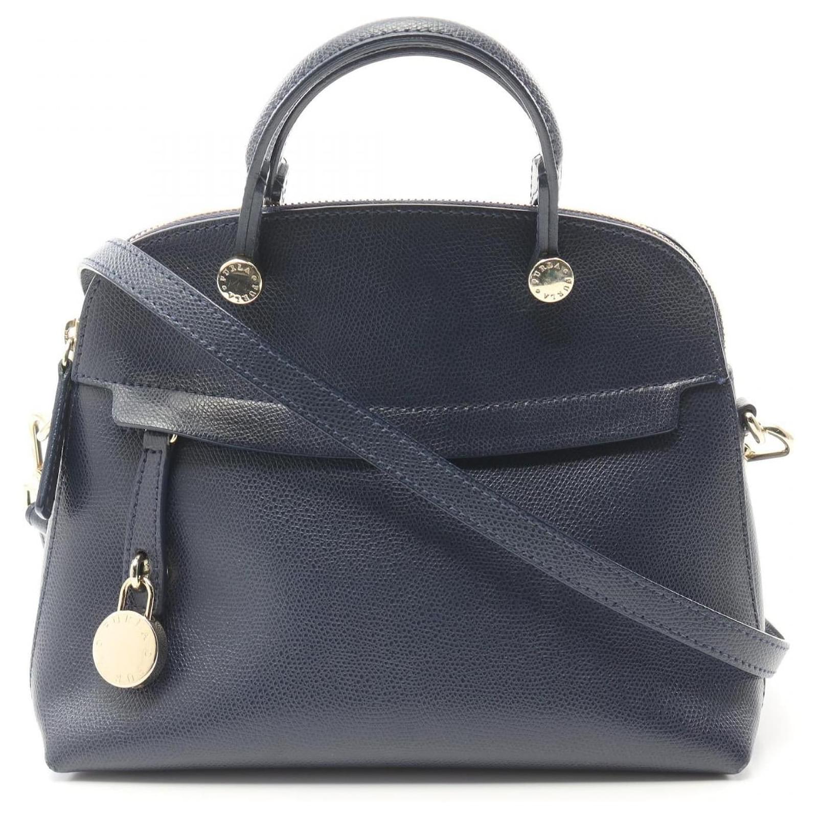 Furla Piper S Dome Furla Piper Alma Mustard Satchel