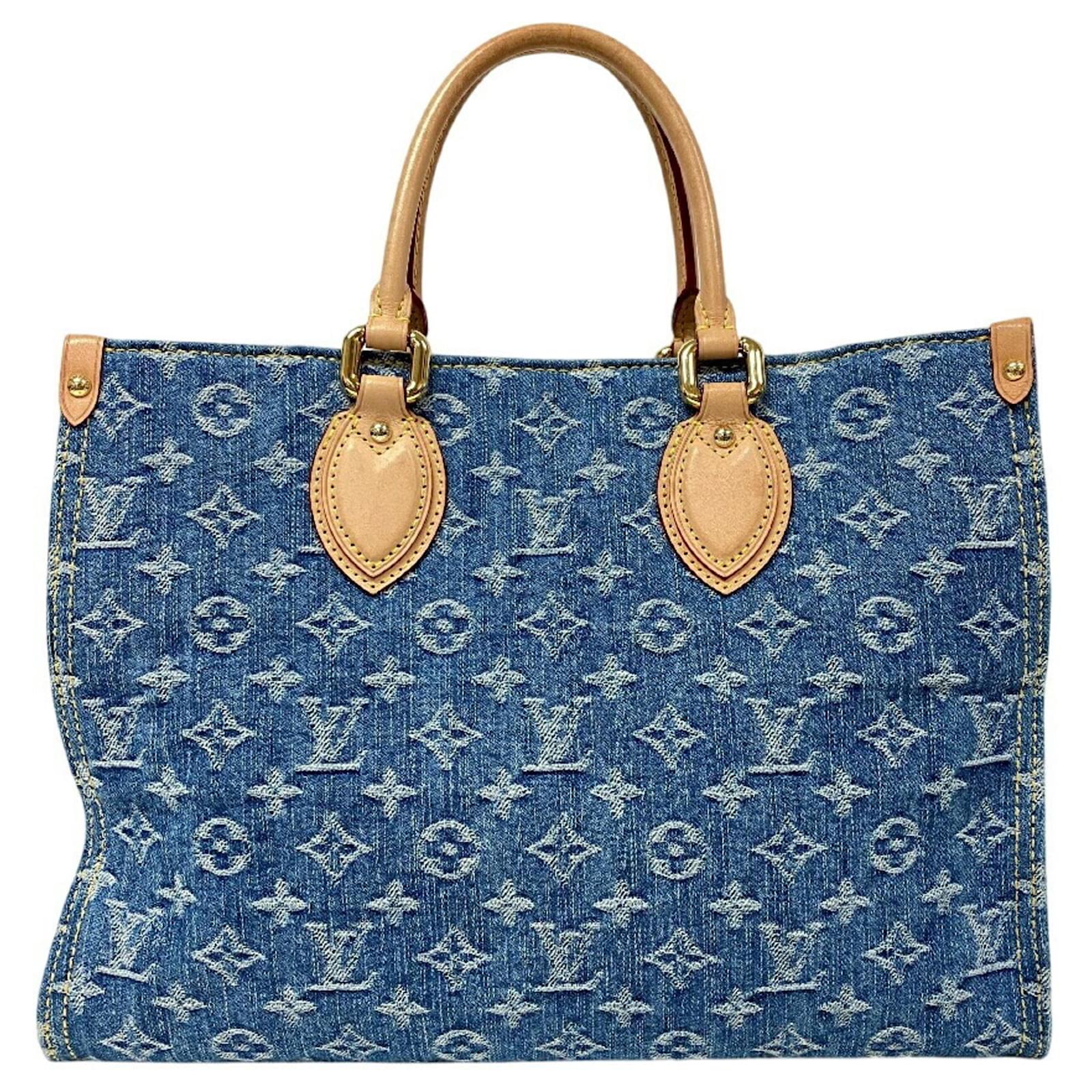 jeans bolsa louis vuitton de mezclilla
