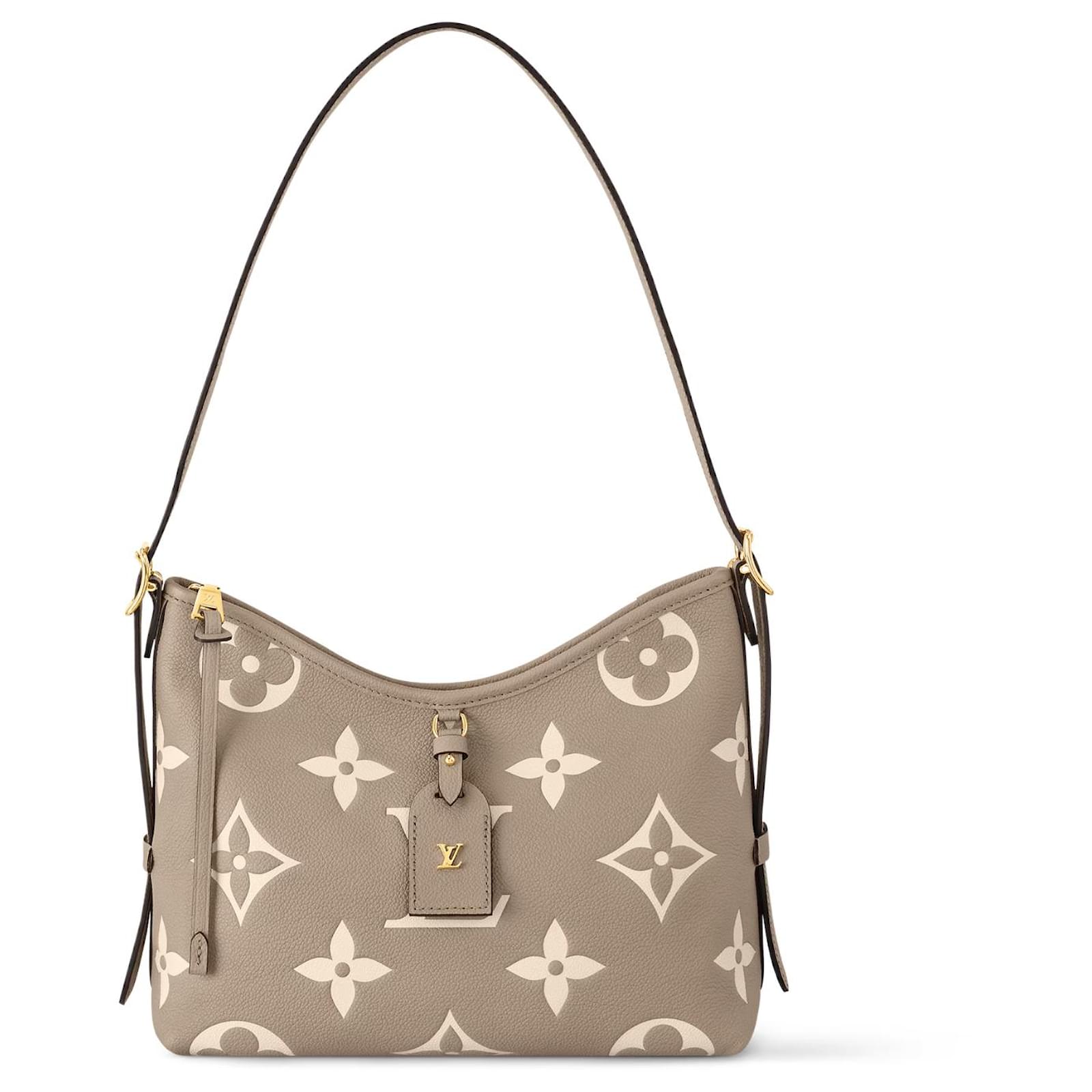 Louis Vuitton LV Carryall PM new Grey Leather ref.1839736 - Joli