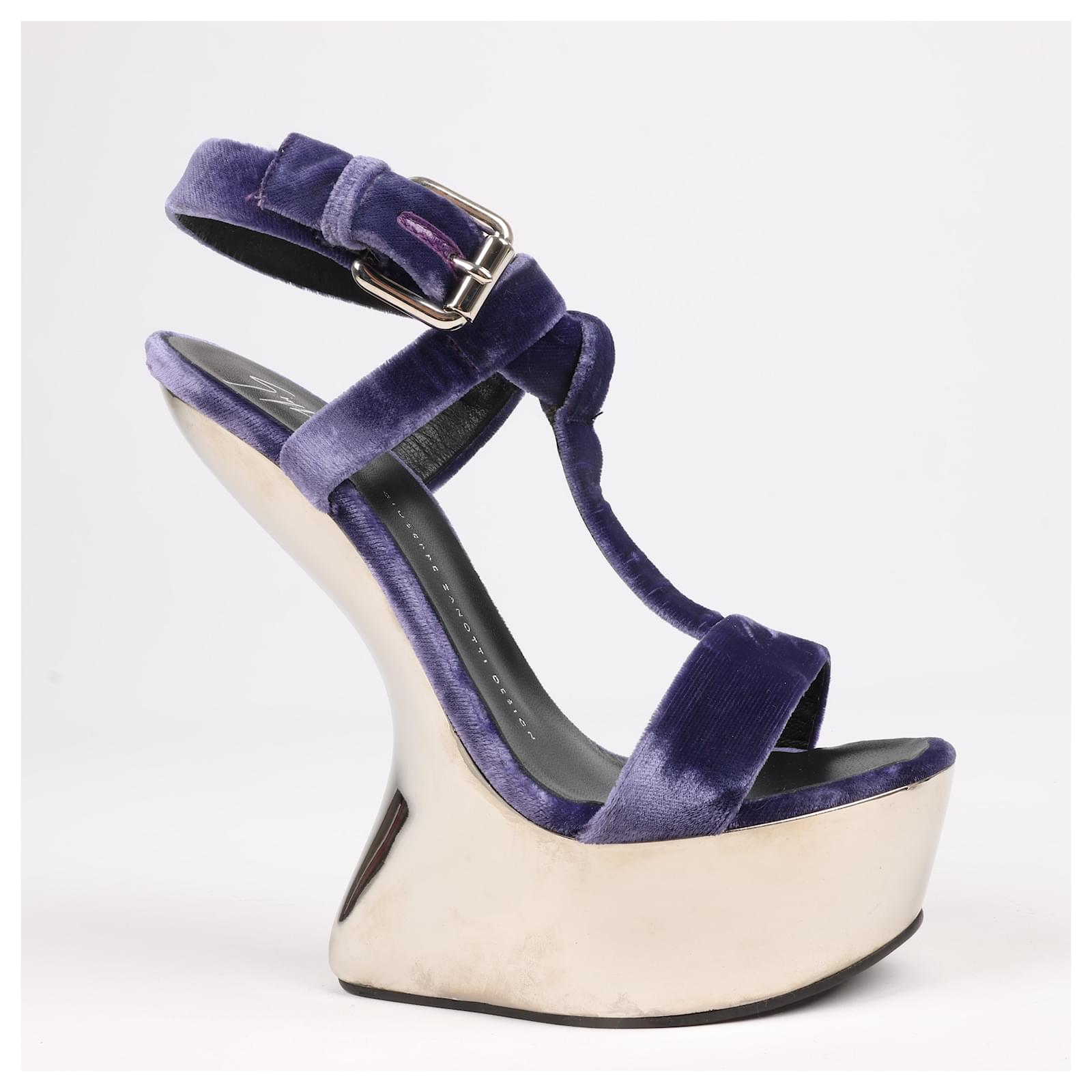 Zanotti bleu daim hotsell