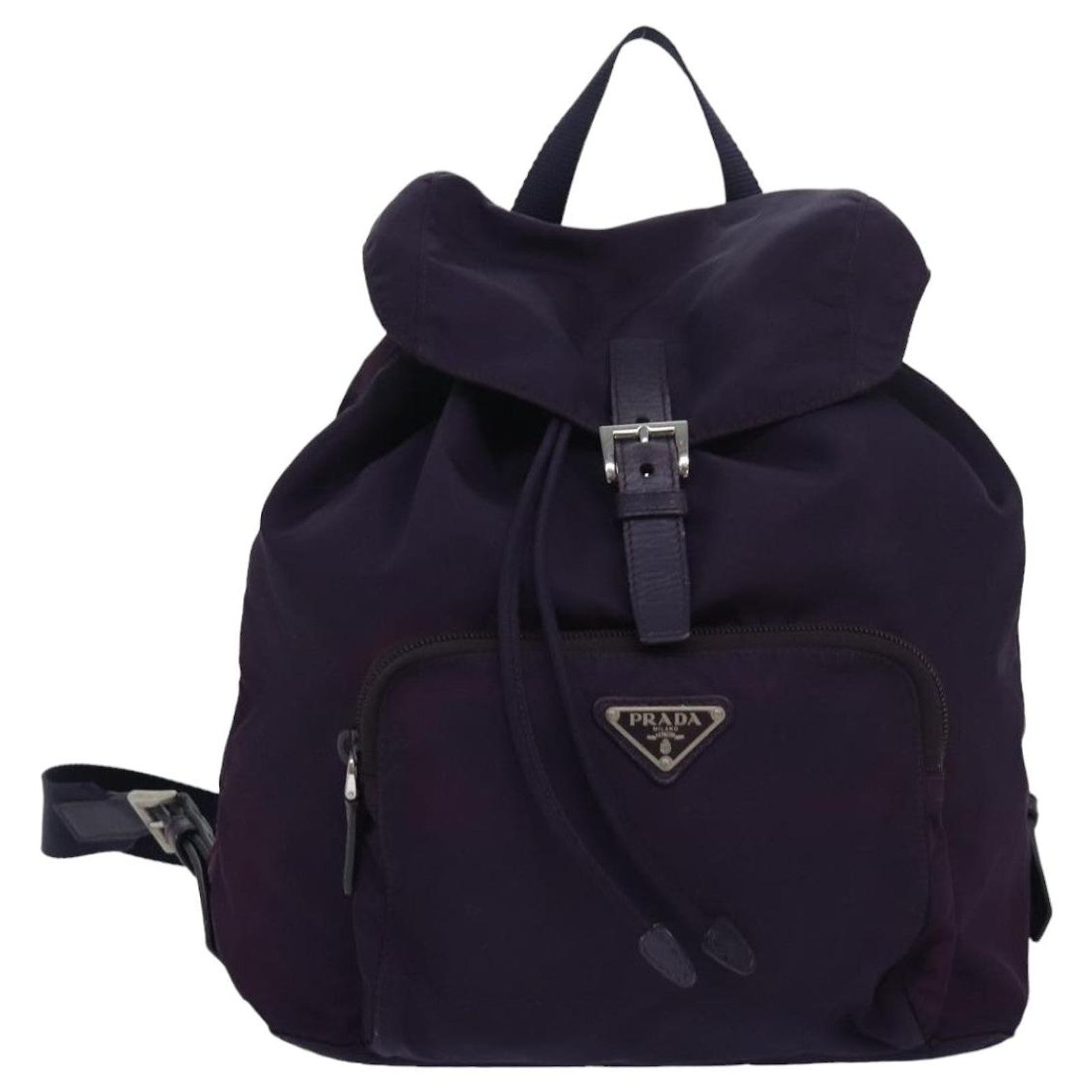 Prada Purple nylon backpack ref.1840378 - Joli Closet