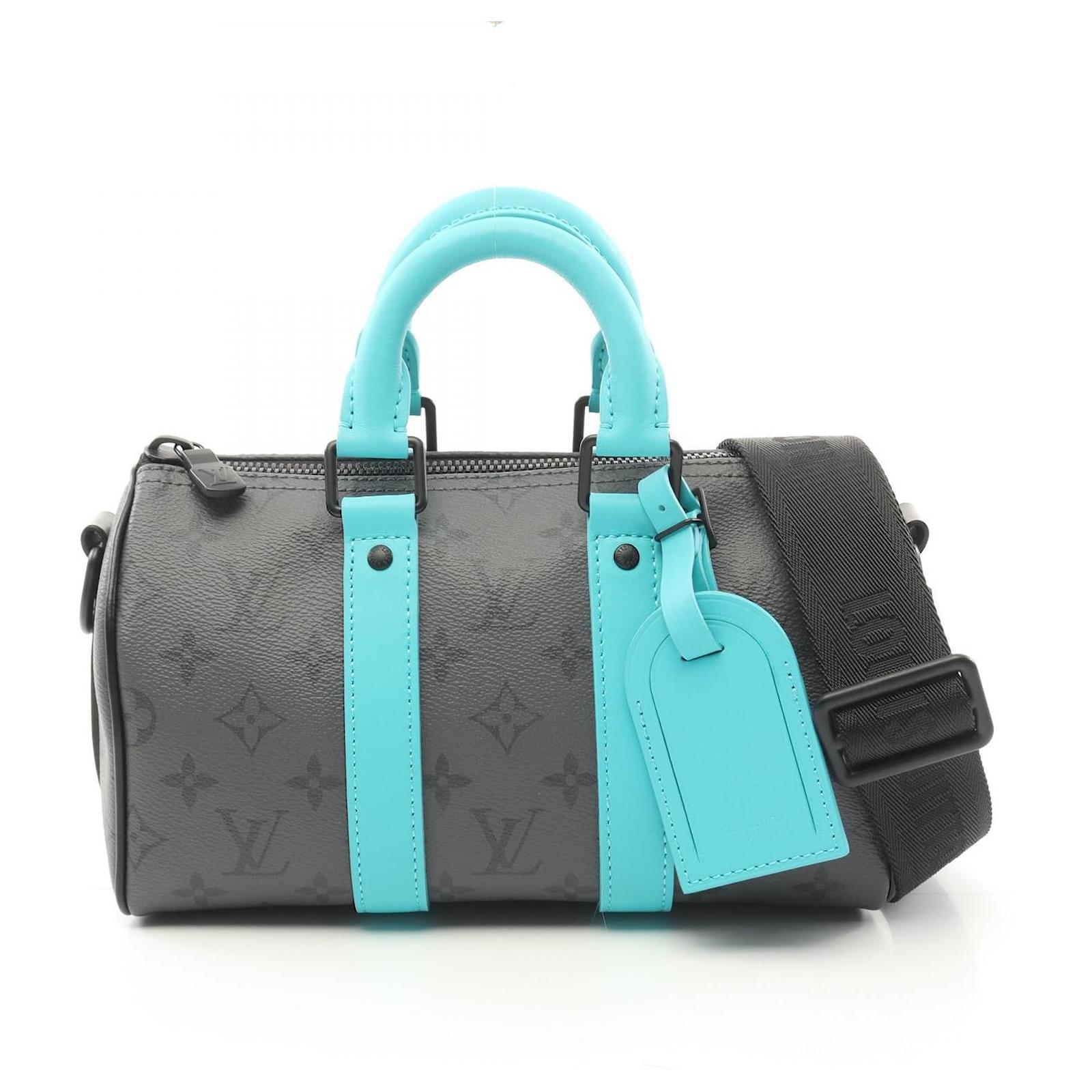 Sac à main Louis Vuitton Keepall Bandoulière 25 M11645 Toile Gris