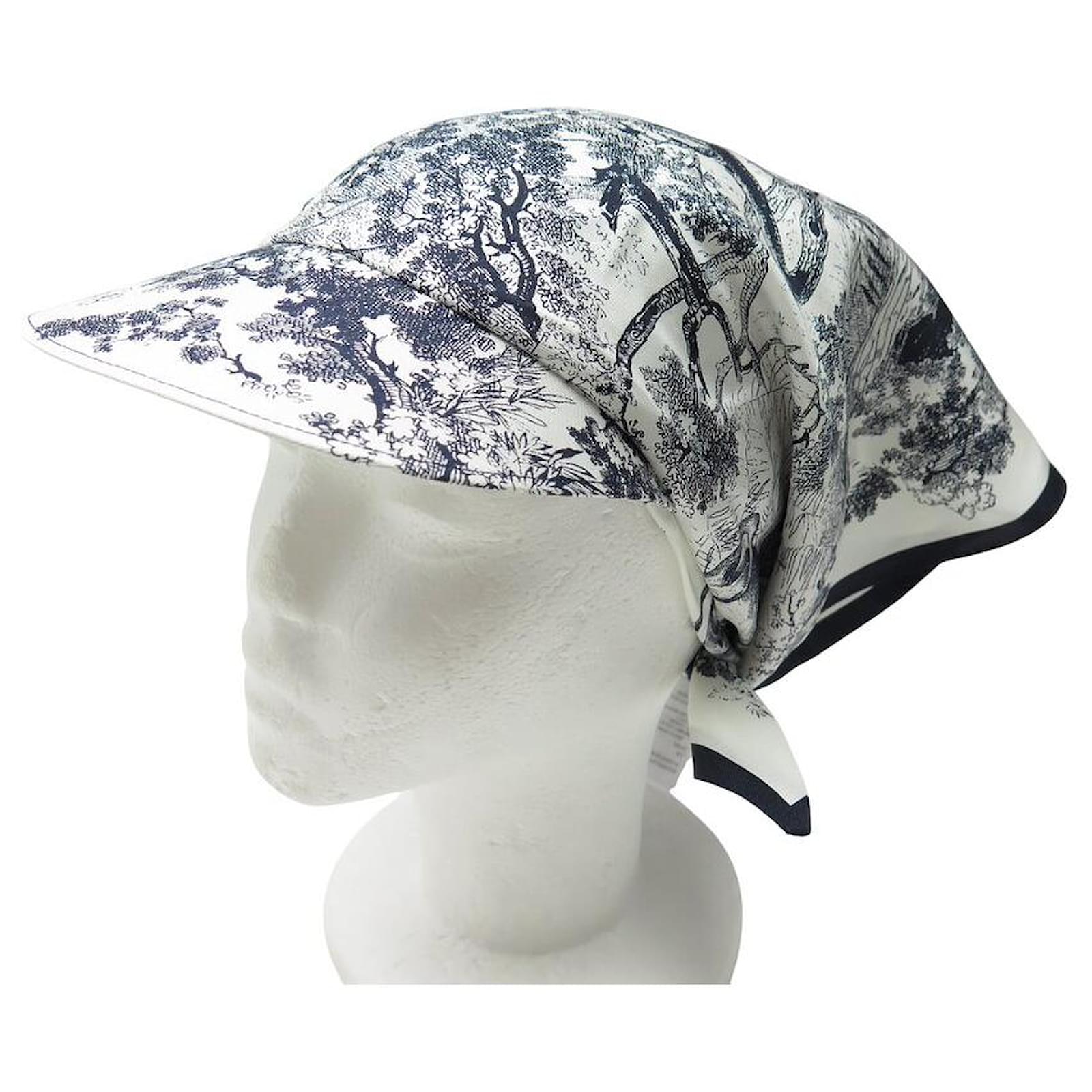 NINE CAP SCARF CHRISTIAN DIOR JOUY VISOR SILK 21JOU150I602 NINE CAP SCARF CHRISTIAN DIOR JOUY VISOR SILK 21JOU150I602
