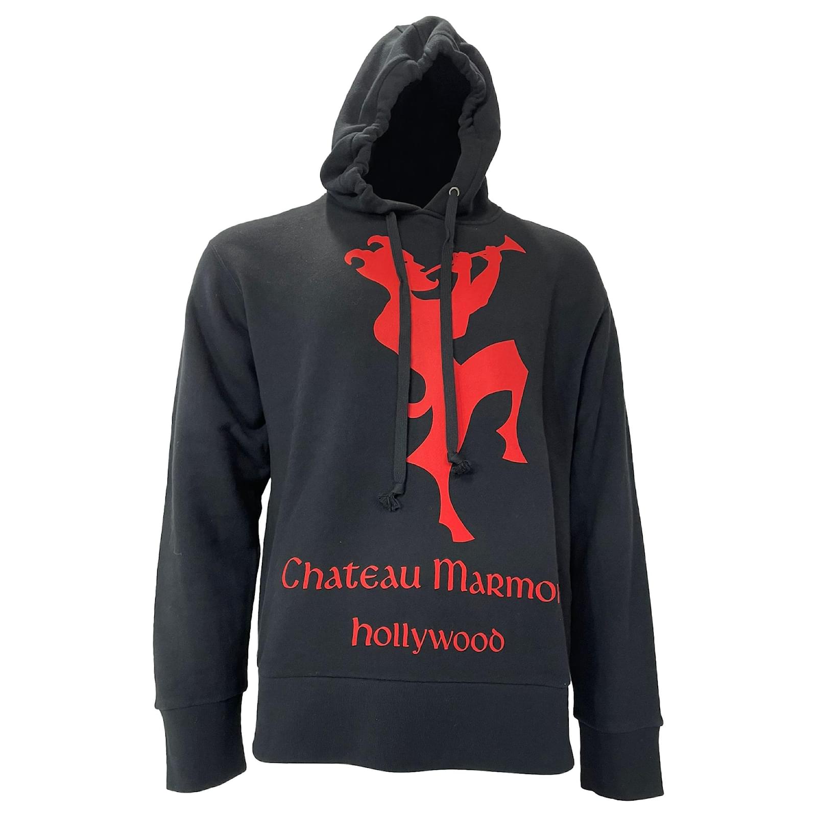 Gucci Chateau Marmont Hoodie In Black Cotton Joli Closet