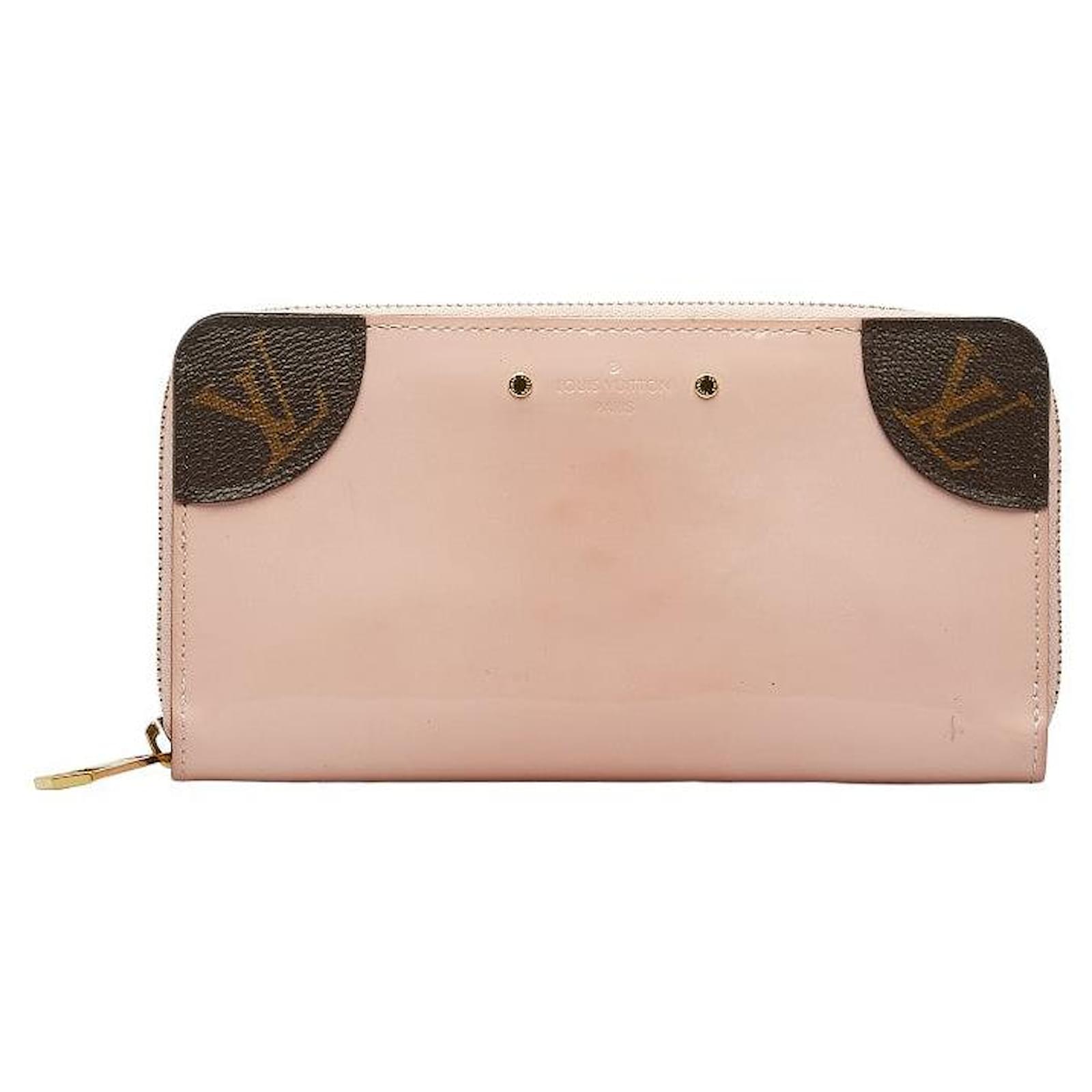 Louis Vuitton Patent Leather Zippy Venice Wallet Pink ref.1845116 