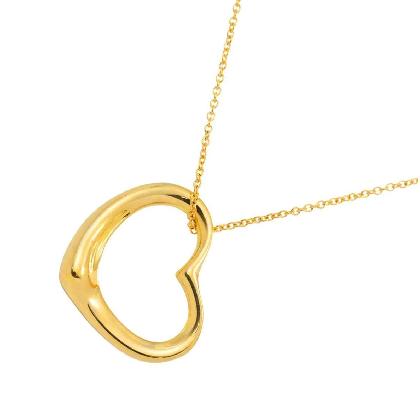 tiffany and co heart necklace