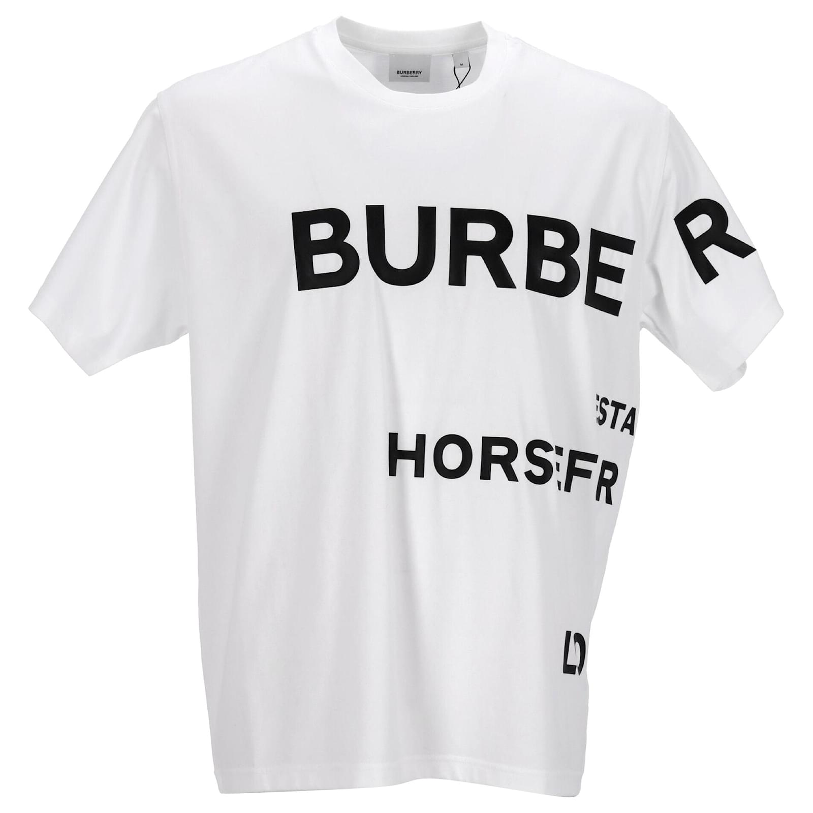 Camiseta con estampado de Burberry Blanco Algodón