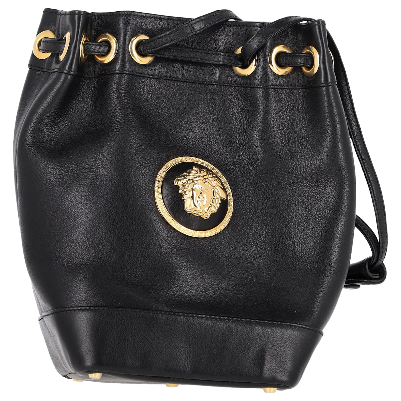 Gianni Versace Bolsa Versace Negra Con Dorado Gianni Versace Bag