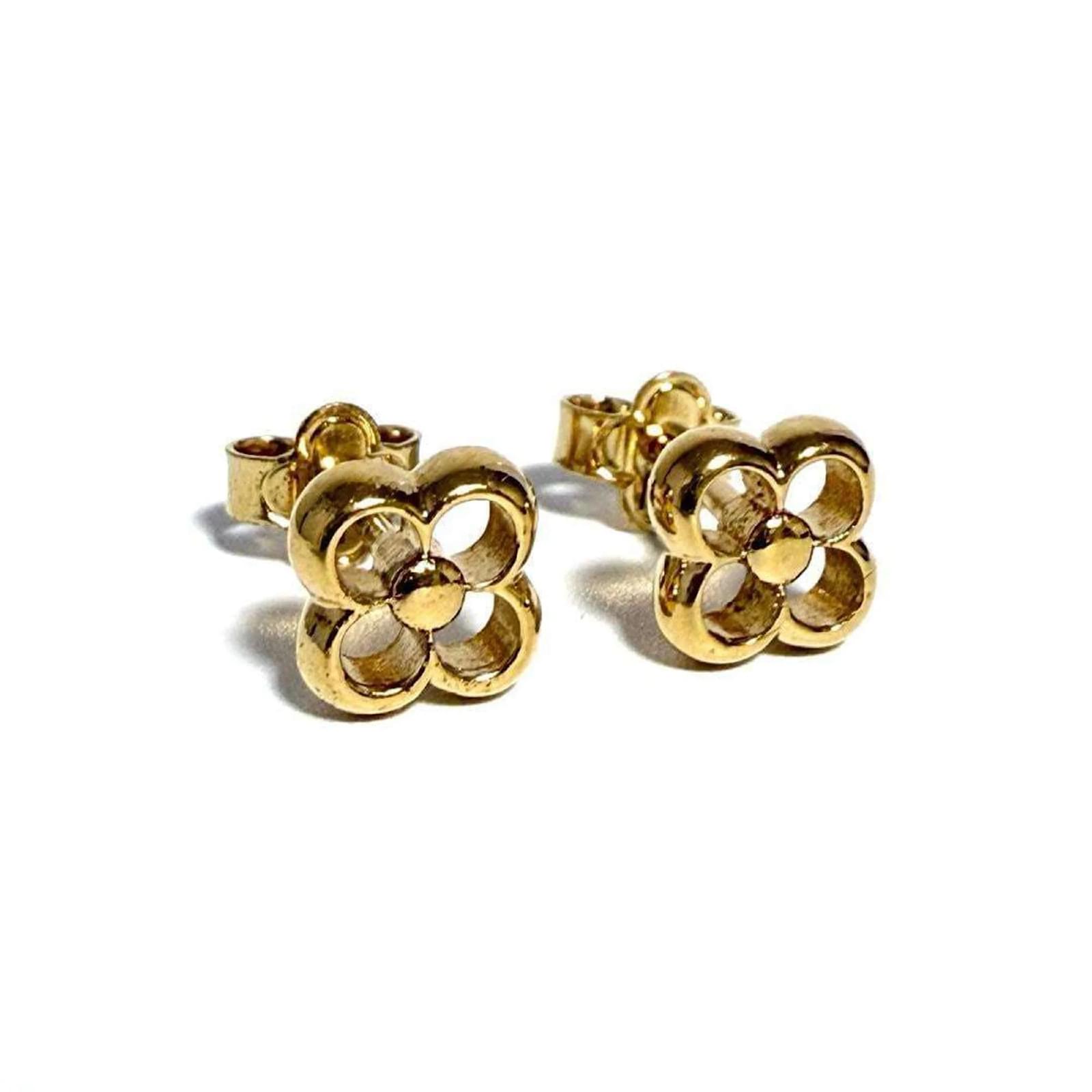 Louis vuitton flower earrings discount