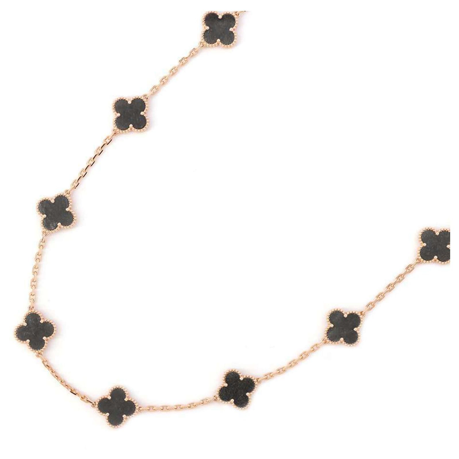 Van Cleef & Arpels Alhambra Necklace Pink gold ref.1862902 - Joli Closet