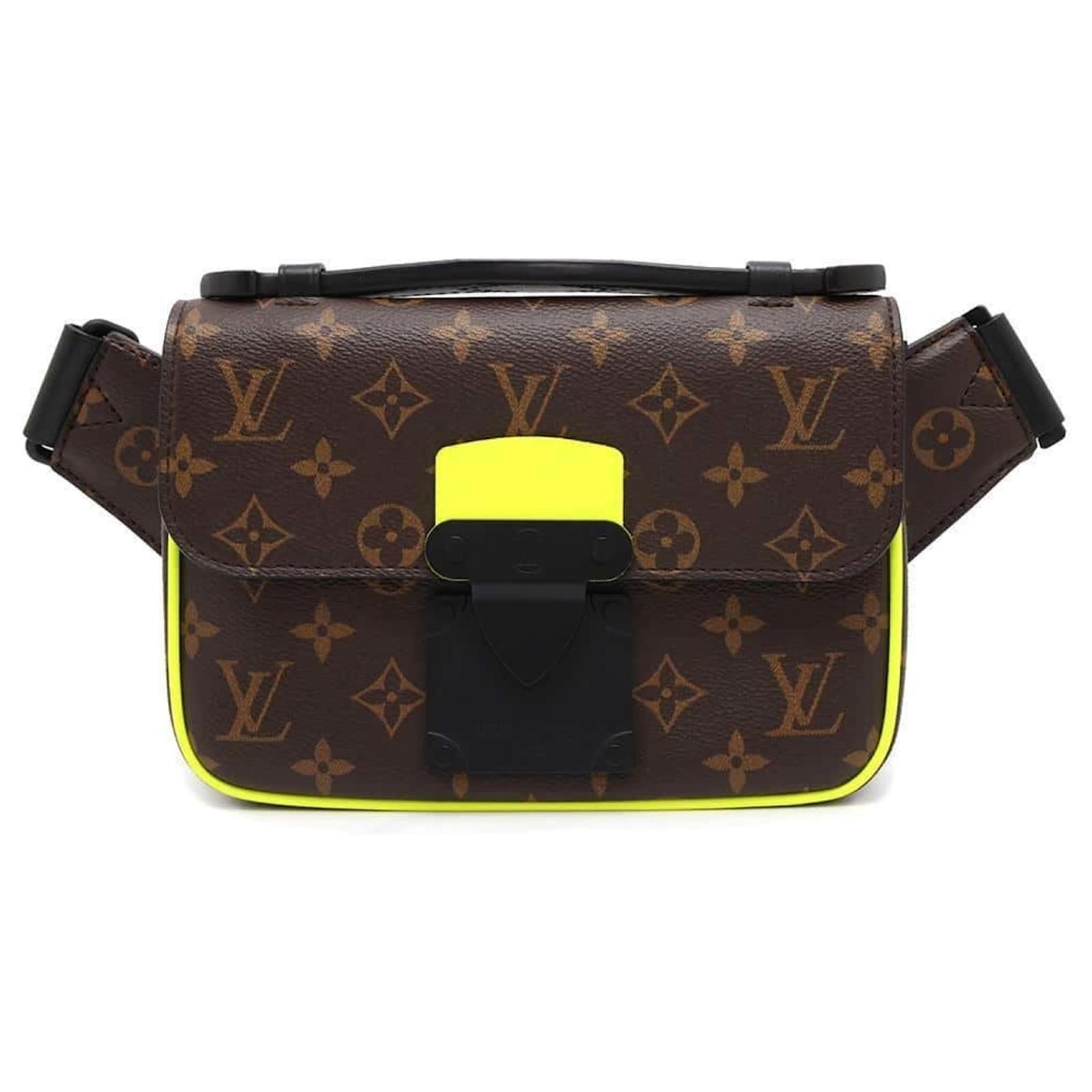 Louis Vuitton Monogram S Lock Sling Bag Black Patent leather ref
