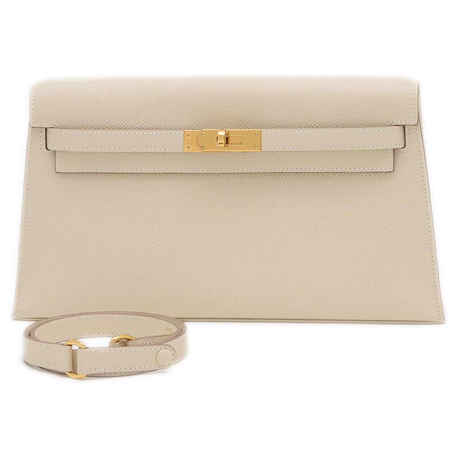 Hermès Hermes Kelly Elan Clutch Bag Leather ref.1863957 - Joli Closet