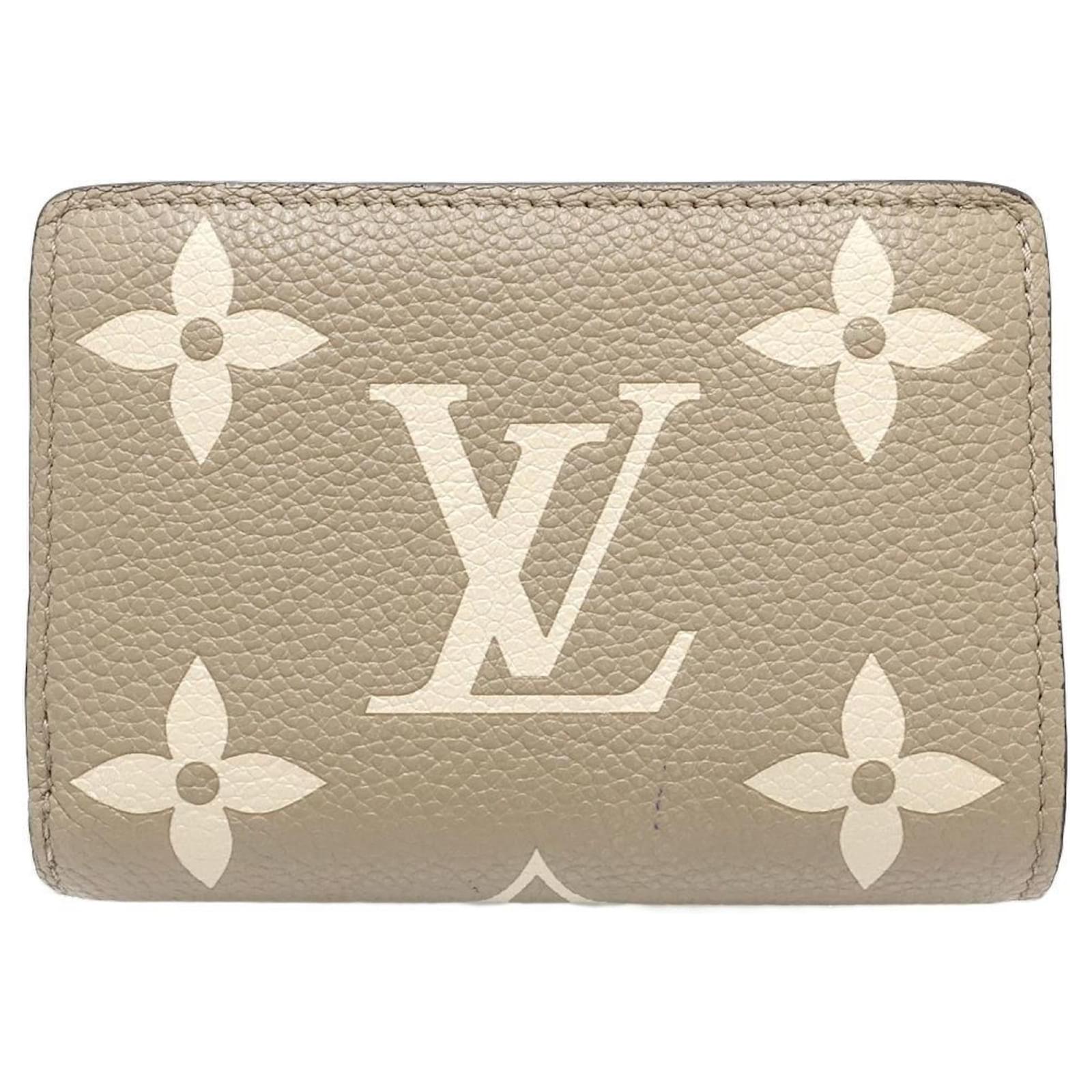 Louis Vuitton Cléa Wallet Beige Leather Joli Closet