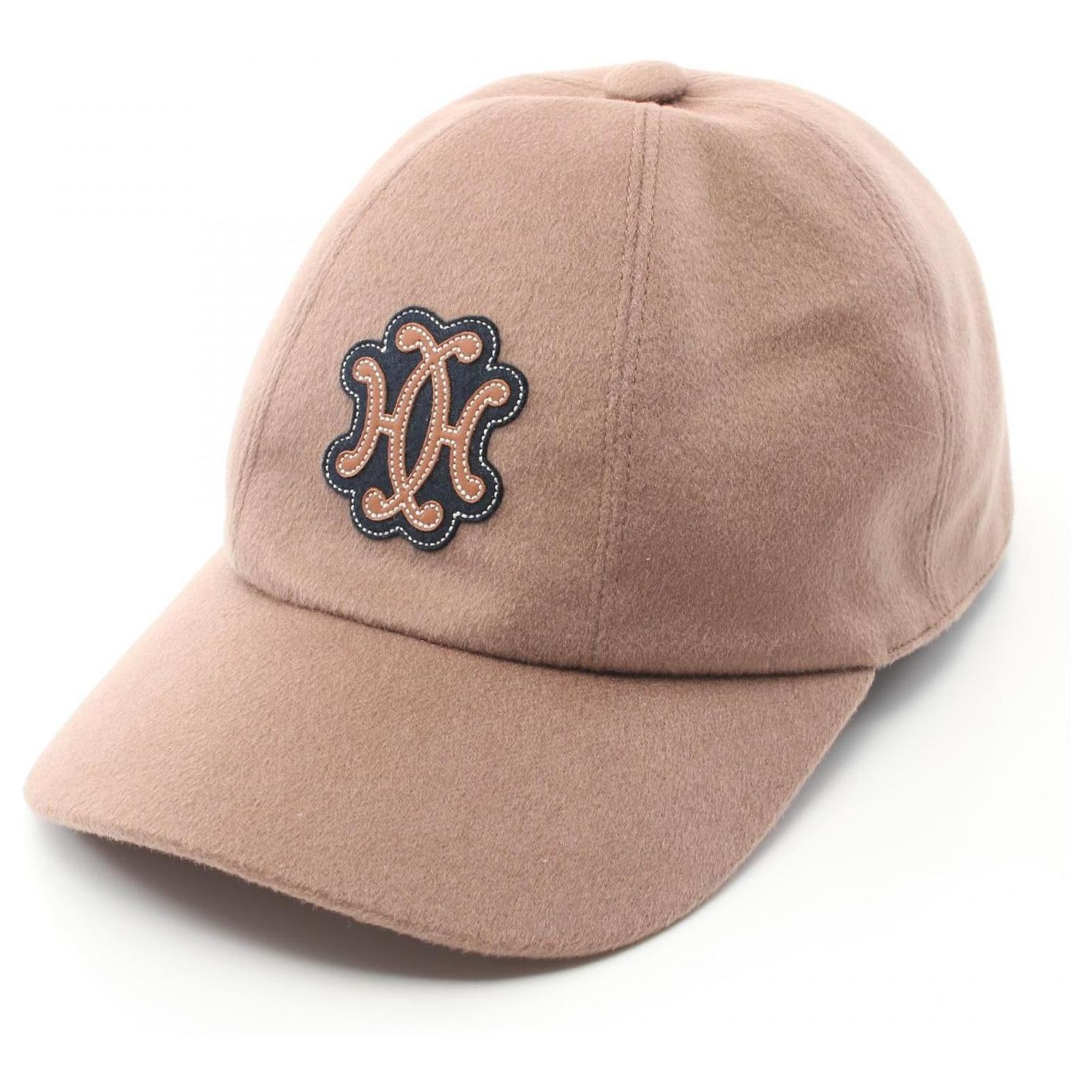 Hermès Hermes Cashmere Serena Lift Cap Brown ref.JC1866580  display picture 3