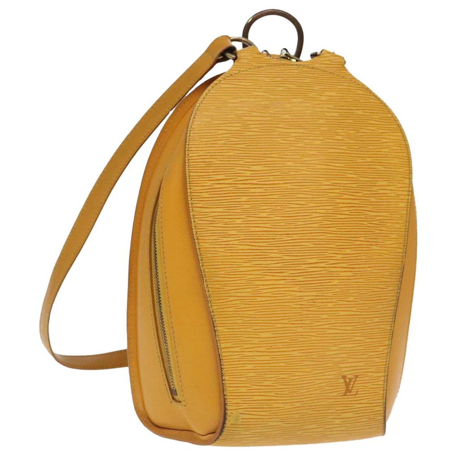 louis vuitton backpack yellow Epi Leather Mabillon 2lv1106  Bagriculture First seen in the fall Mabillon leather backpack Louis Vuitton