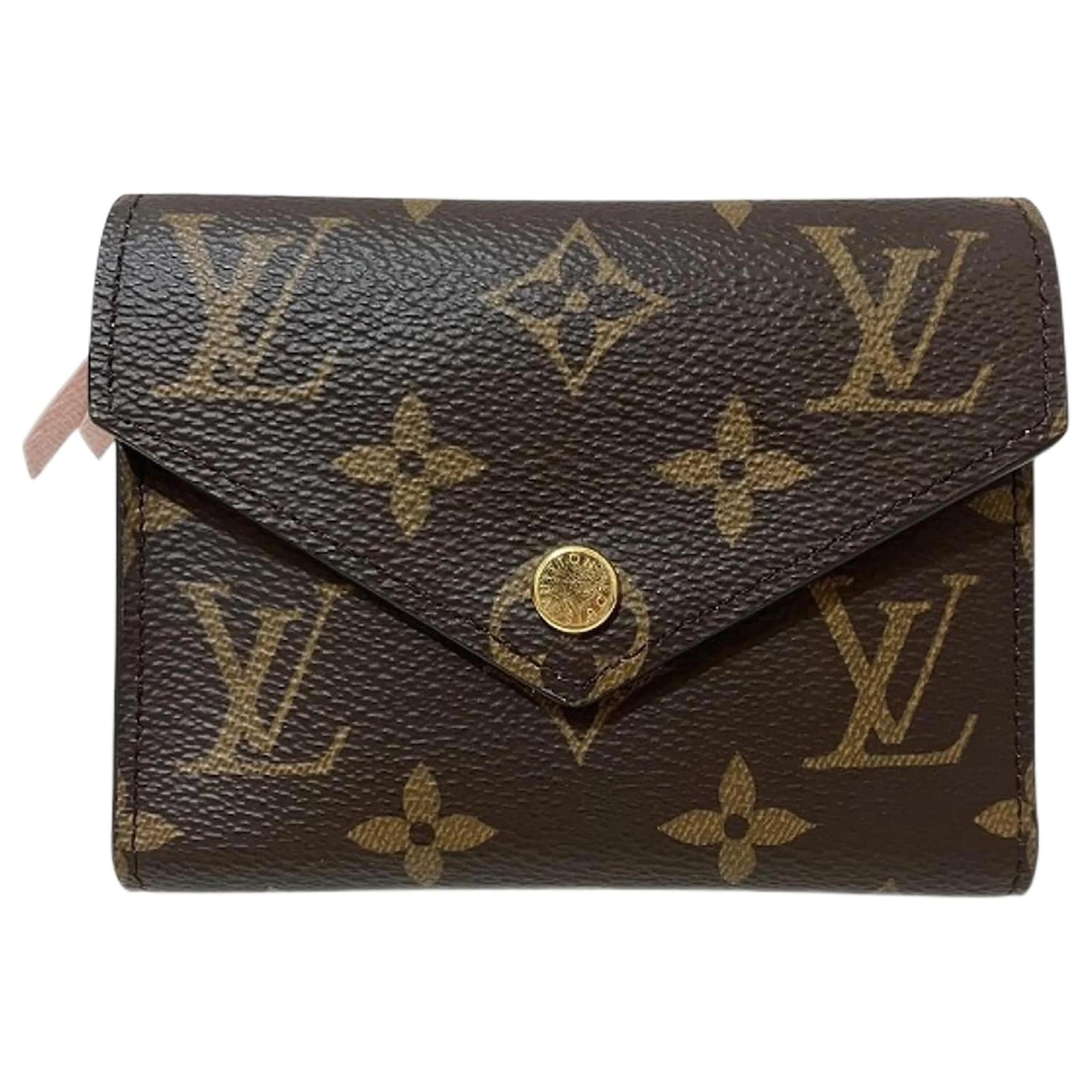 Louis Vuitton Monogram Portefeuille Victorine Tri-fold Wallet