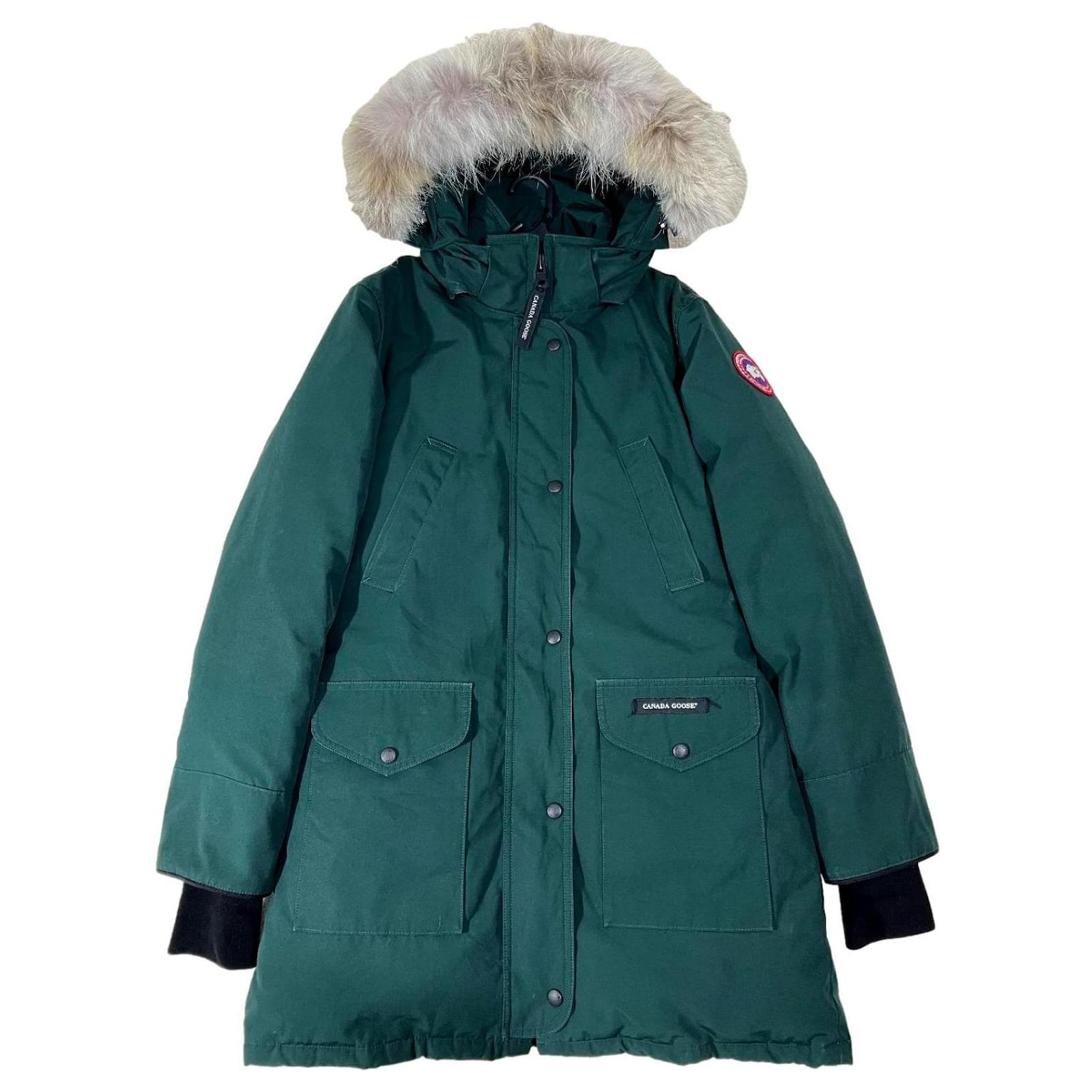 Trillium Parka Canada Goose Mit Pelz Canada Goose Damen Oliv Online