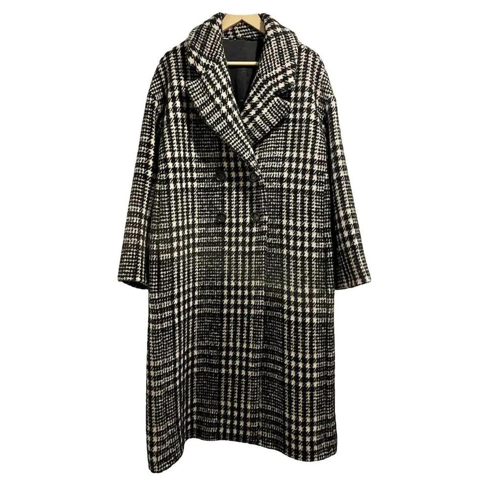 Trench Shein Cappotti Bianchi Giacche Cappotto Quadri Bianco E