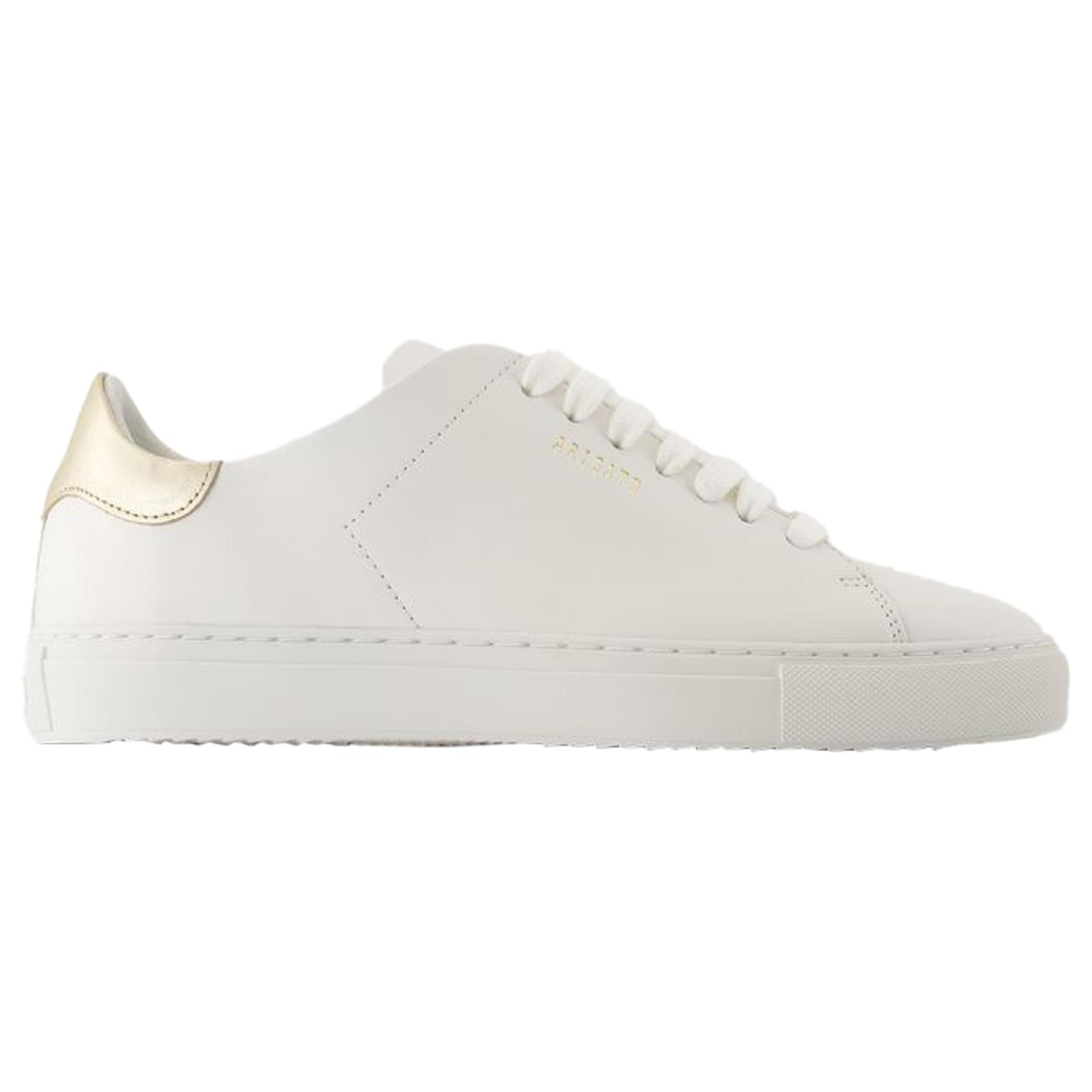 Clean 90 Contrast Sneakers Axel Arigato Leather White/Gold