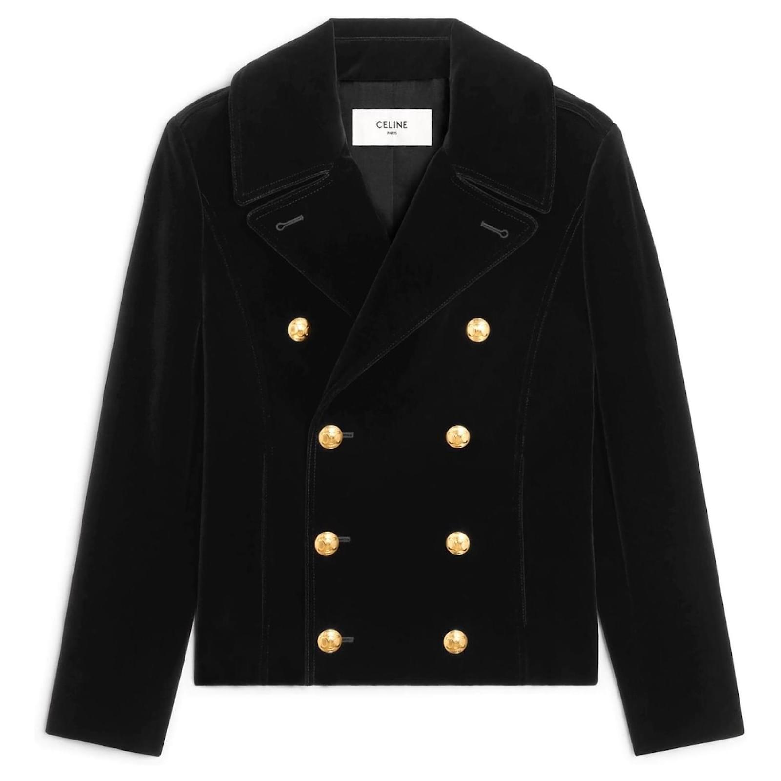 CELINE 25S VELVET JACKET 0133