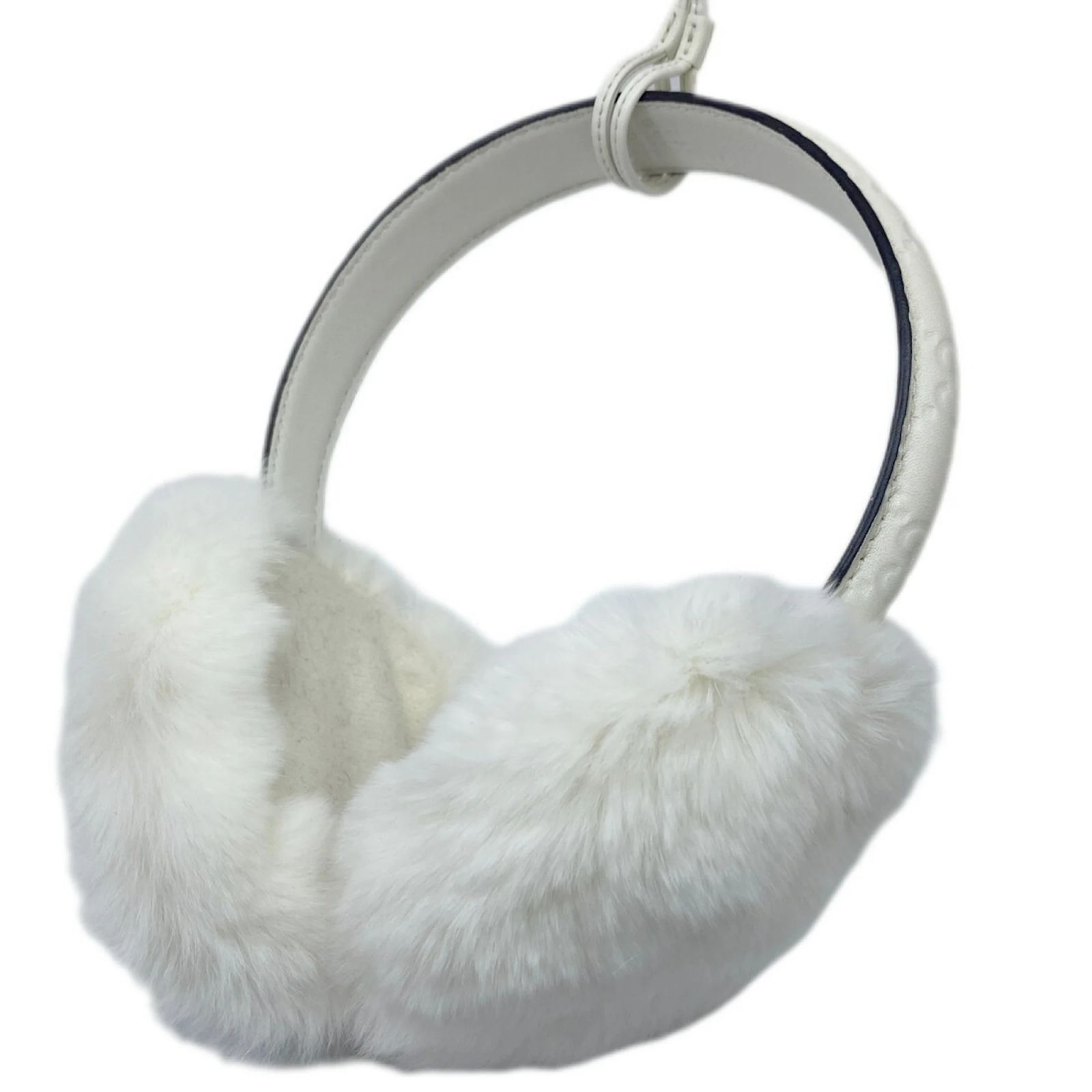 Gucci Rabbit Fur Earmuffs Lot 117 - NWT Gucci Rabbit Fur Earmuffs. | Casco Bay Auctions main image 3