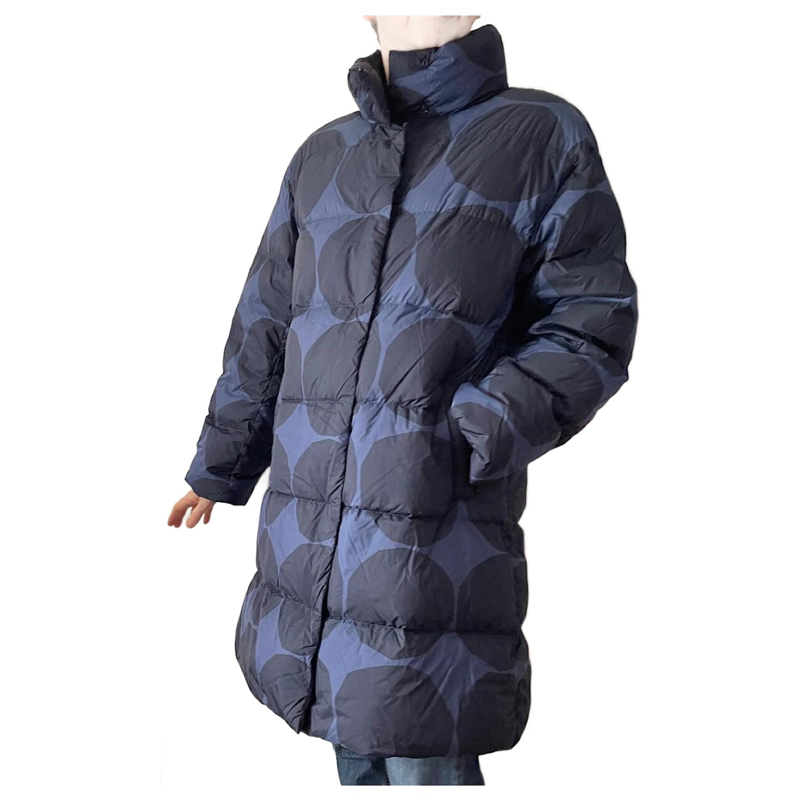 Uniqlo Marimekko Ultra Light Down Blue Dark blue Polyamide ref