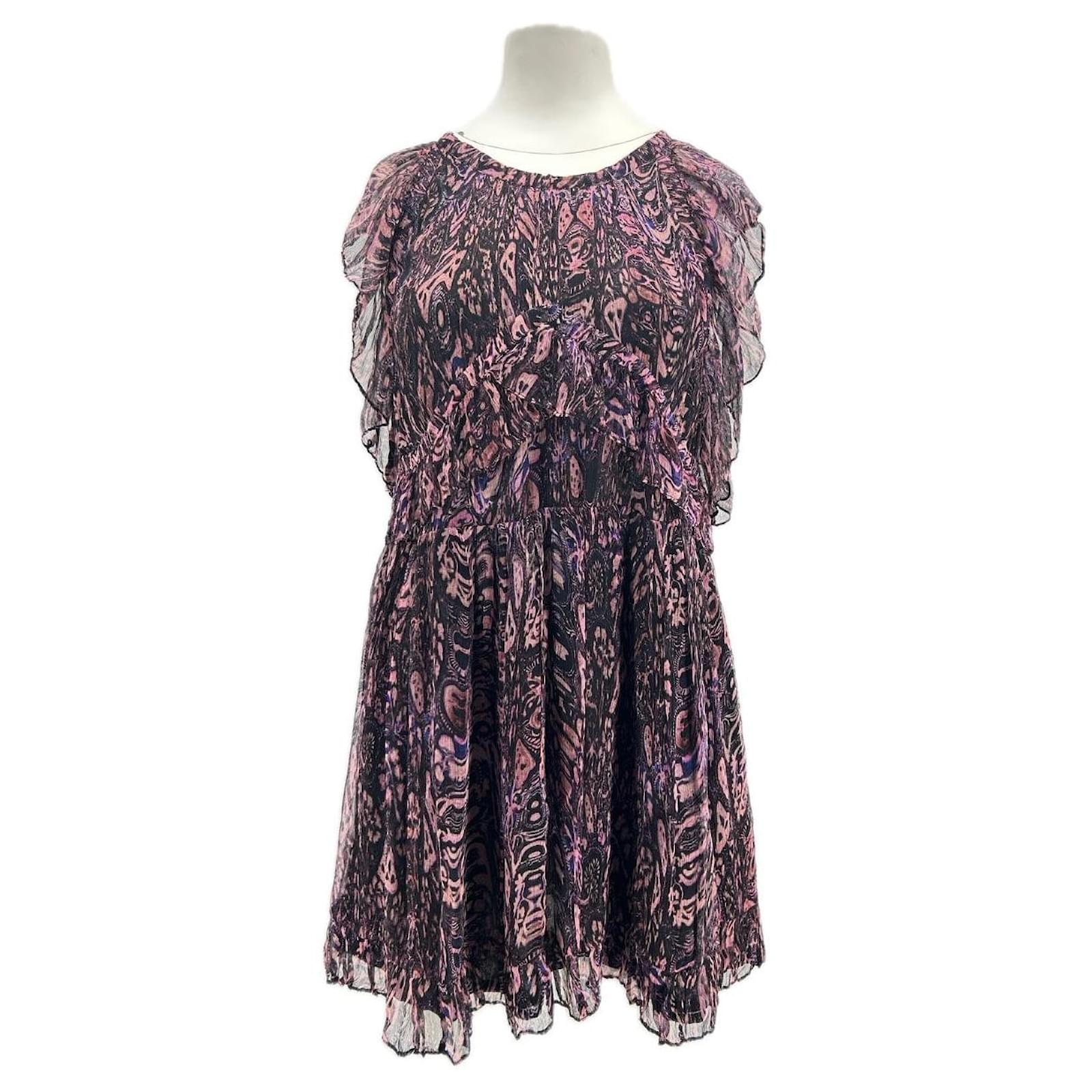 IRO Dresses T.FR 36 Viscose Pink ref.1895269 - Joli Closet