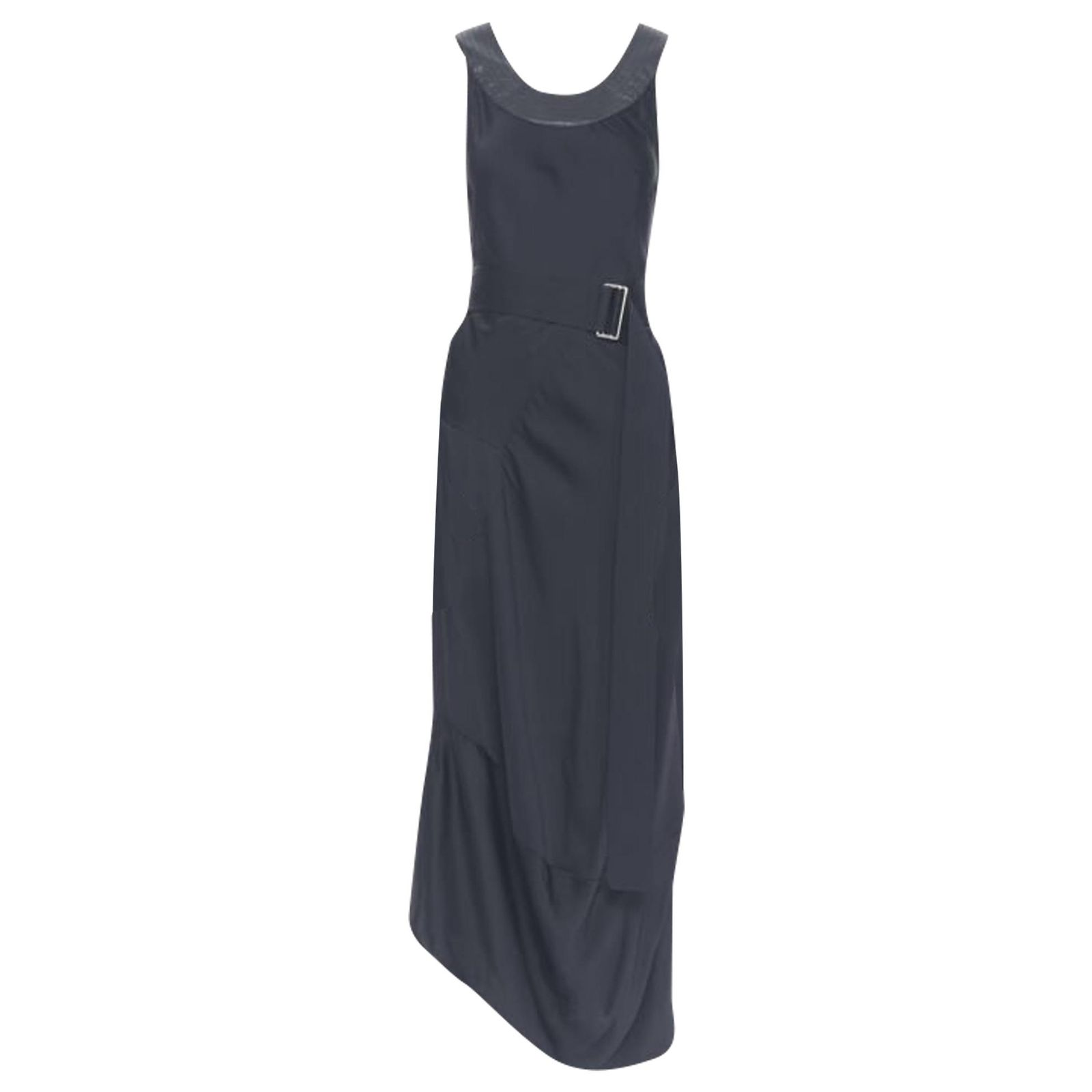 Robe Courte Victoria Beckham - Noire, Sans Manches, Décolleté En V - Taille UK12 (US8/M) - Neuve Sans étiquettes