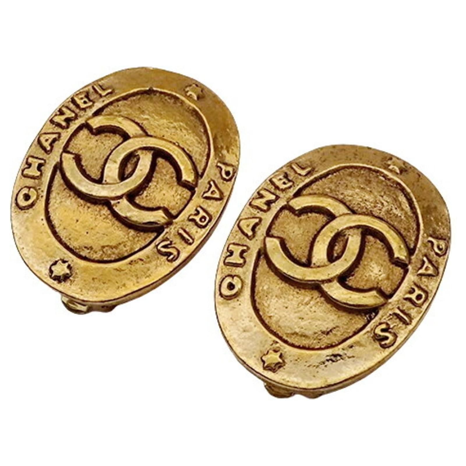 Chanel Coco Mark Golden Gold-plated ref.1903526 - Joli Closet