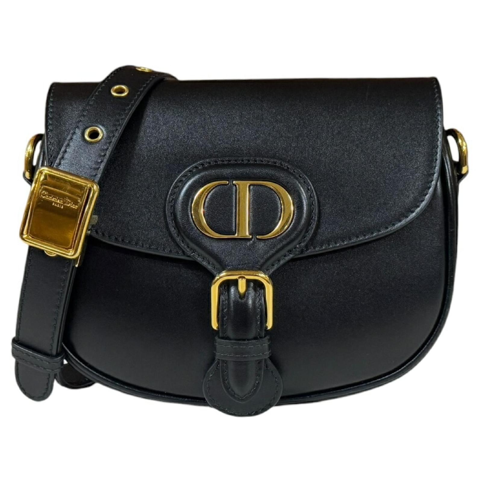 Christian Dior Dior Bobby Small Shoulder Bag Black Leather ref