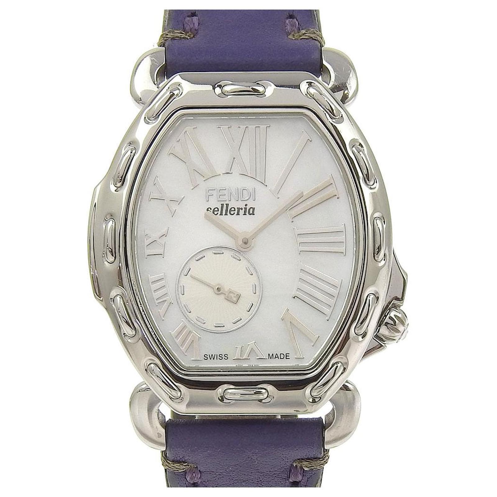 FENDI 腕時計(クォーツ) シルバー FENDI Watches 3050L Olologi Stainless Steel/Stainless Steel Silver