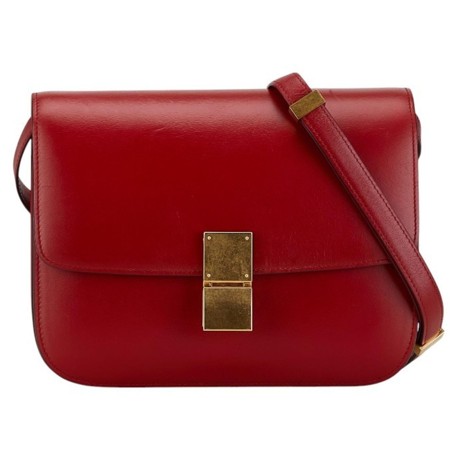 Céline Classic Red Leather ref.1924136 - Joli Closet